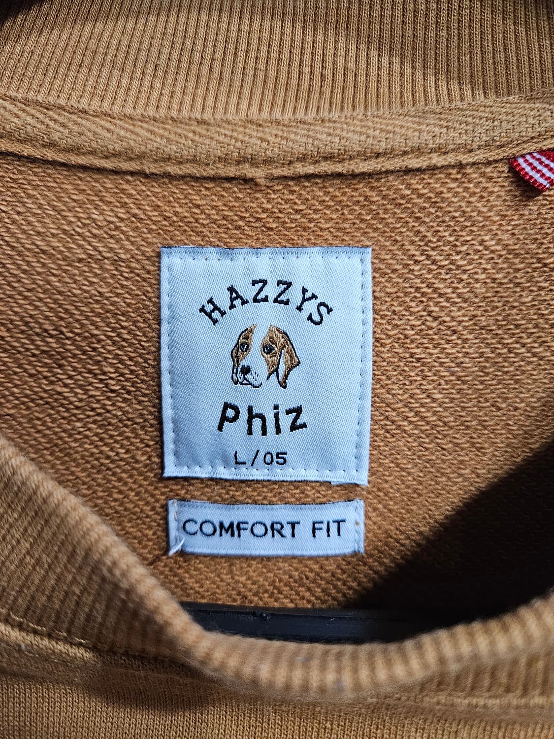 헤지스 카멜컬러 남성 105 맨투맨  상품이미지3