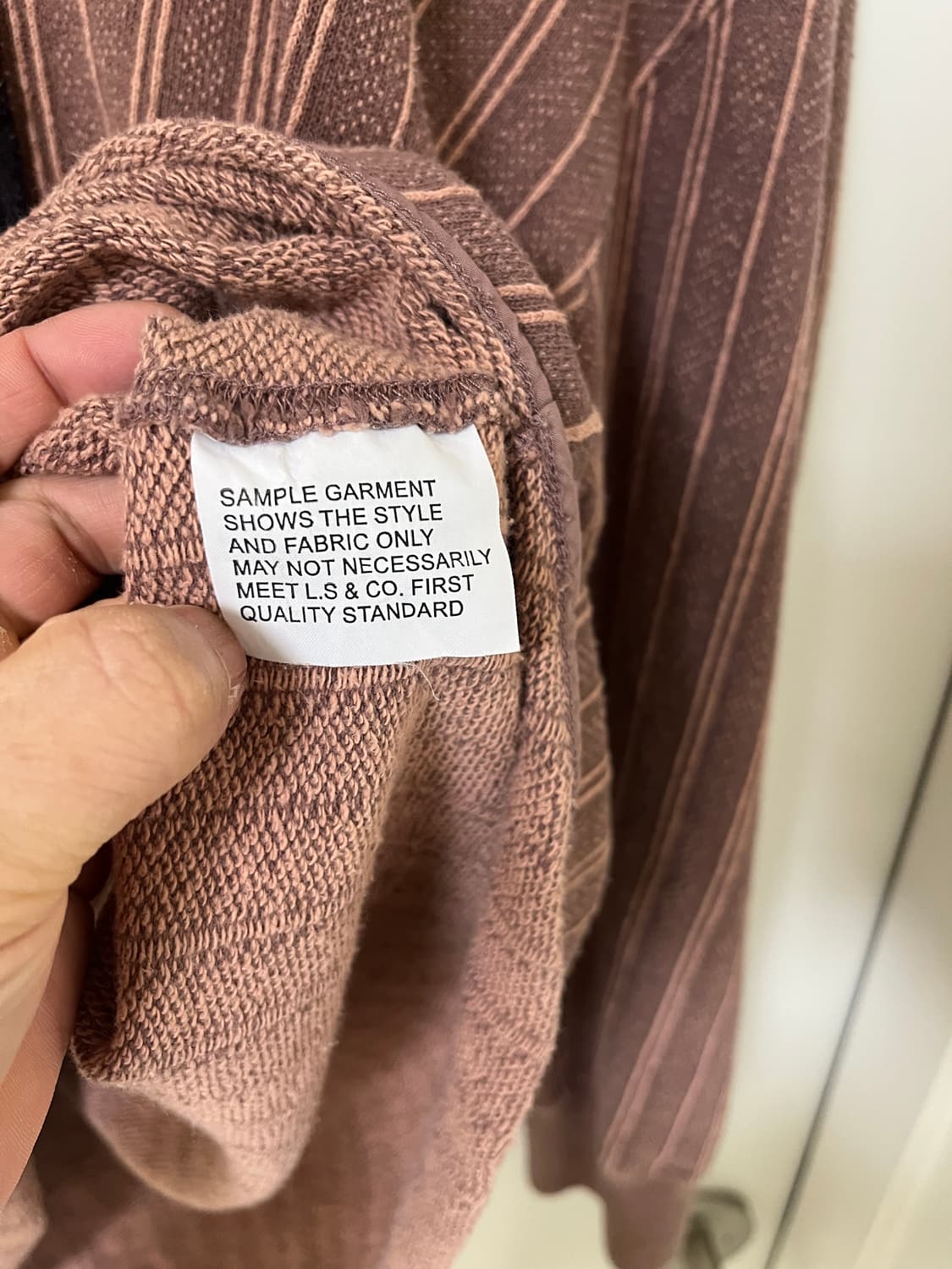 리바이스빈티지클로딩 LVC 1900s 헨리넥 샘플 M사이즈 상품이미지6