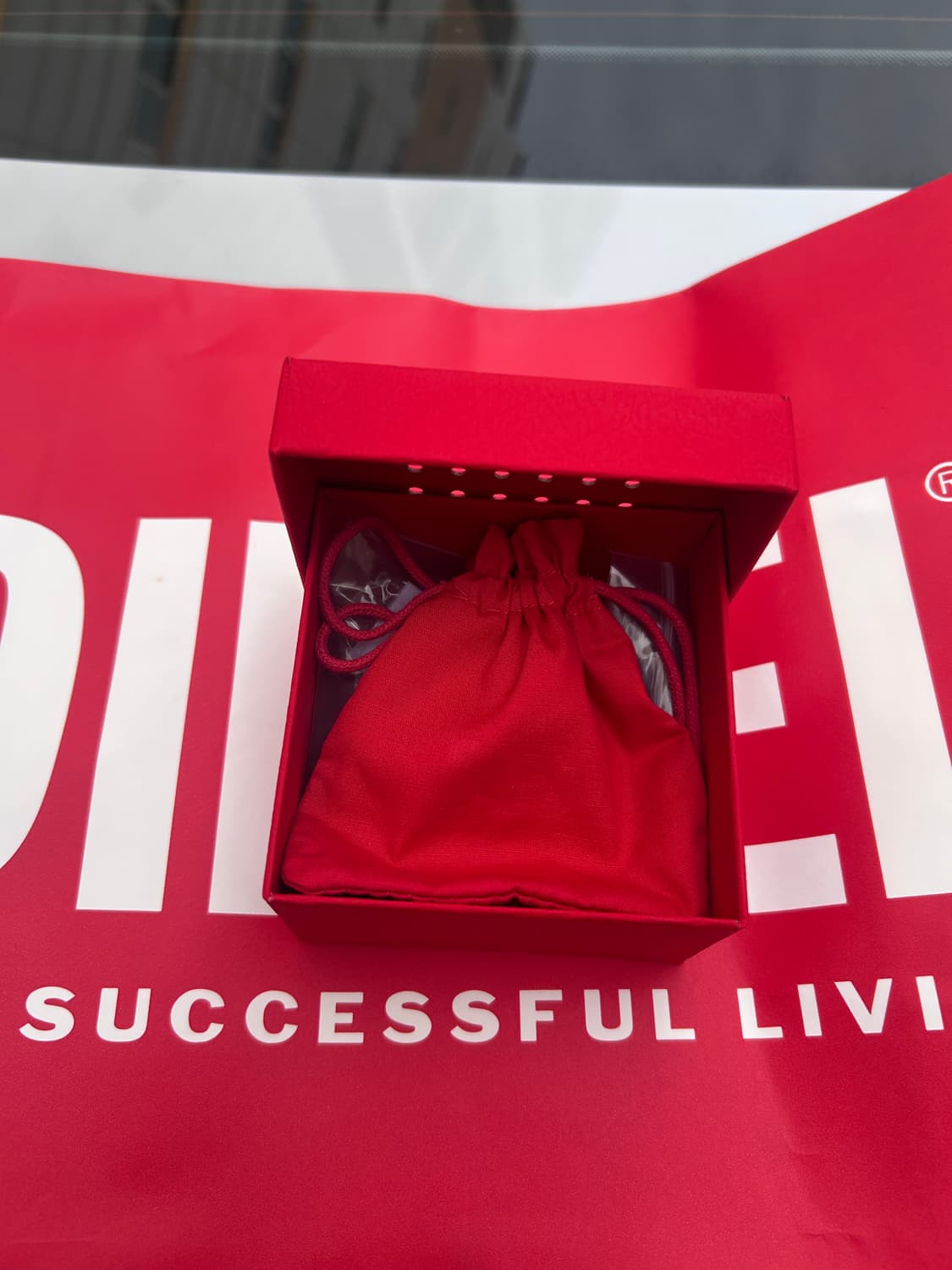 [디젤] D 로고 체인 펜던트 목걸이 상품이미지6