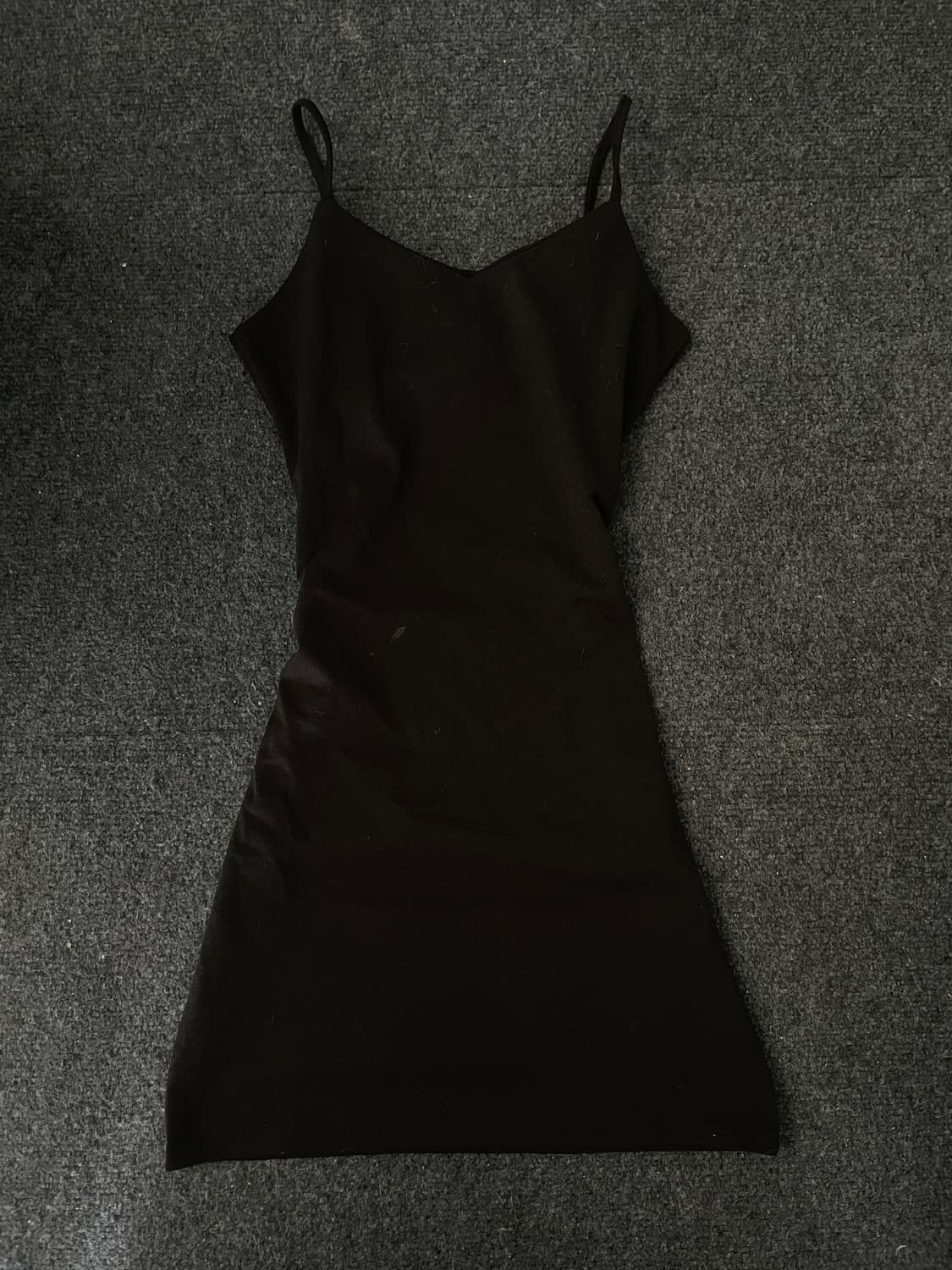 검정 미니 원피스 상품이미지1