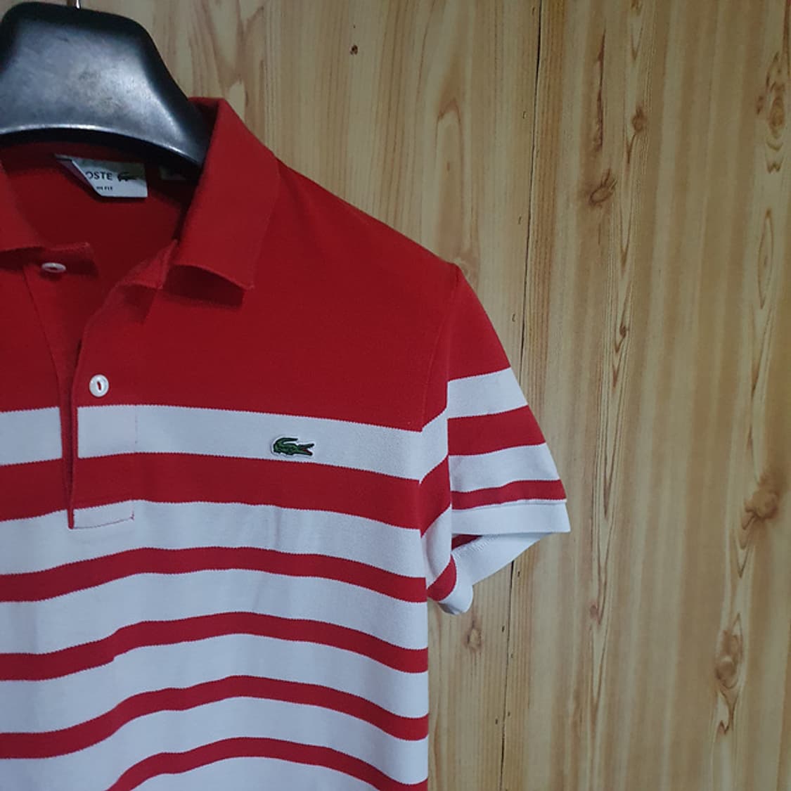 라코스테 슬림핏 반팔 카라티 100 상품이미지2