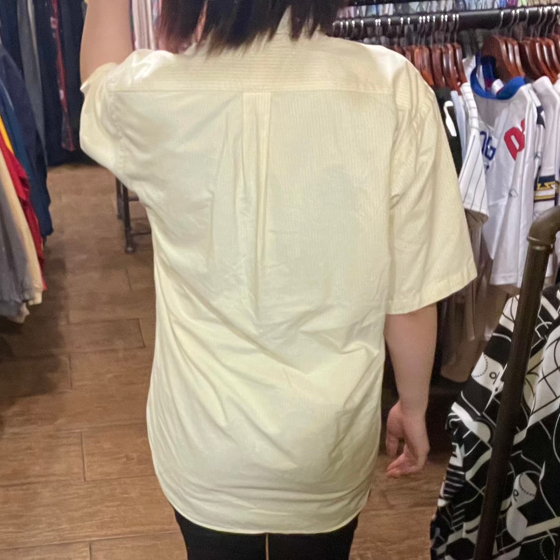 [HI] 폴로 반팔 셔츠 옐로우 상품이미지5