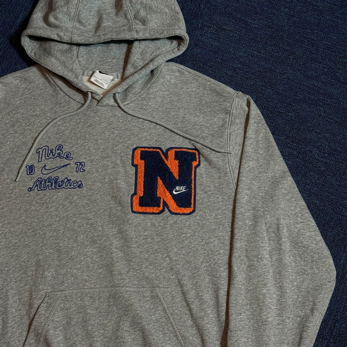 나이키 빅로고 그레이 후드티 상품이미지2