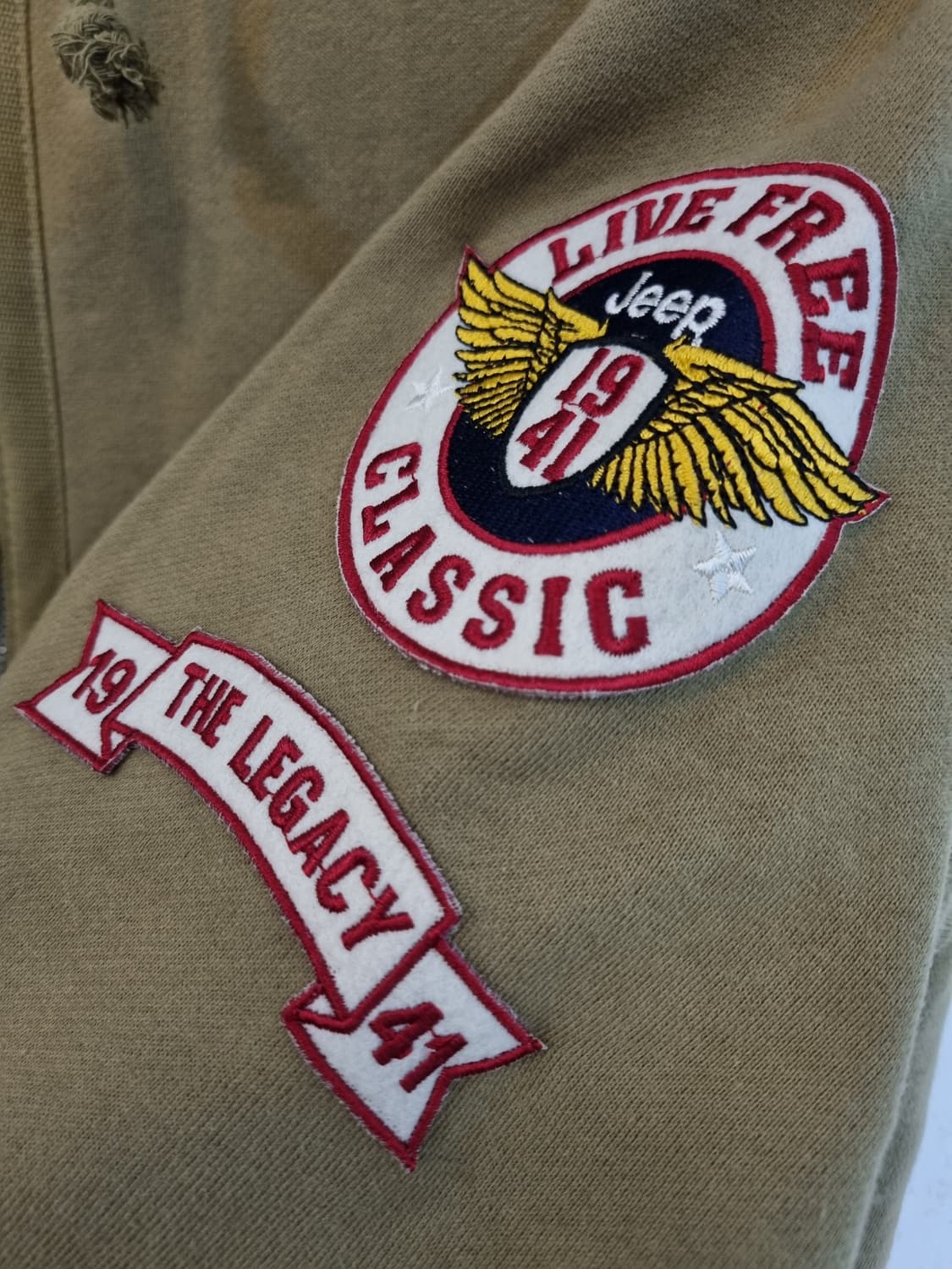 Jeep 아메카지 후드집업 XL(105) 카키 상품이미지5