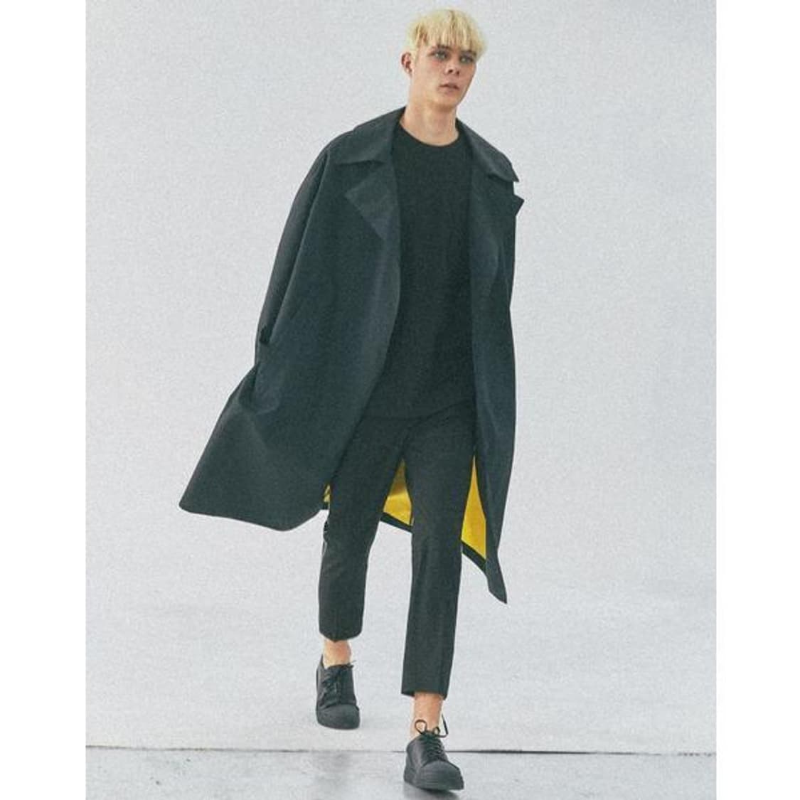 일꼬르소 버튼리스  오버핏 롱 트렌치 코트 ( 상품이미지8