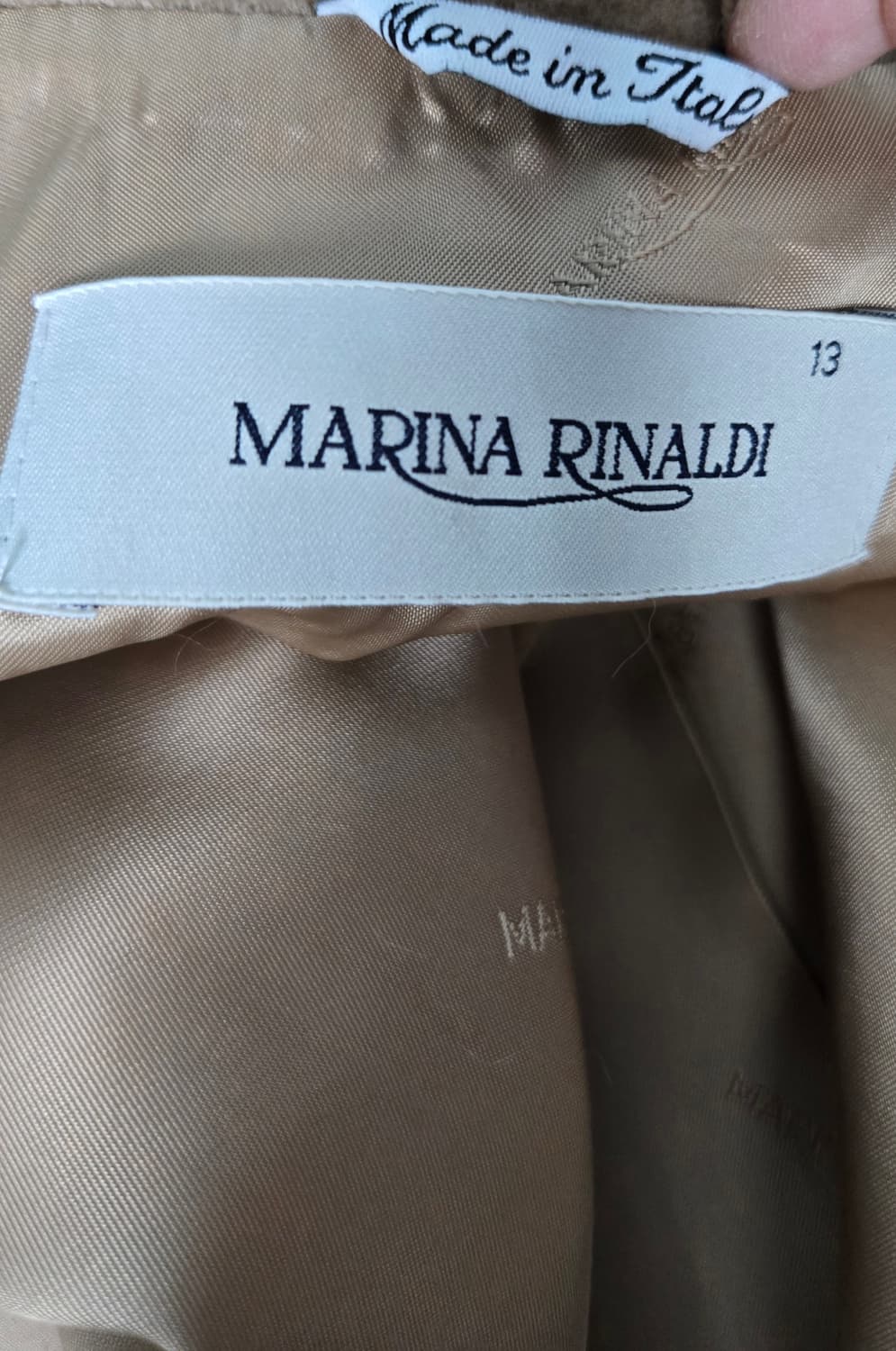 막스마라 계열 마리나 리날디  카멜코트 상품이미지8