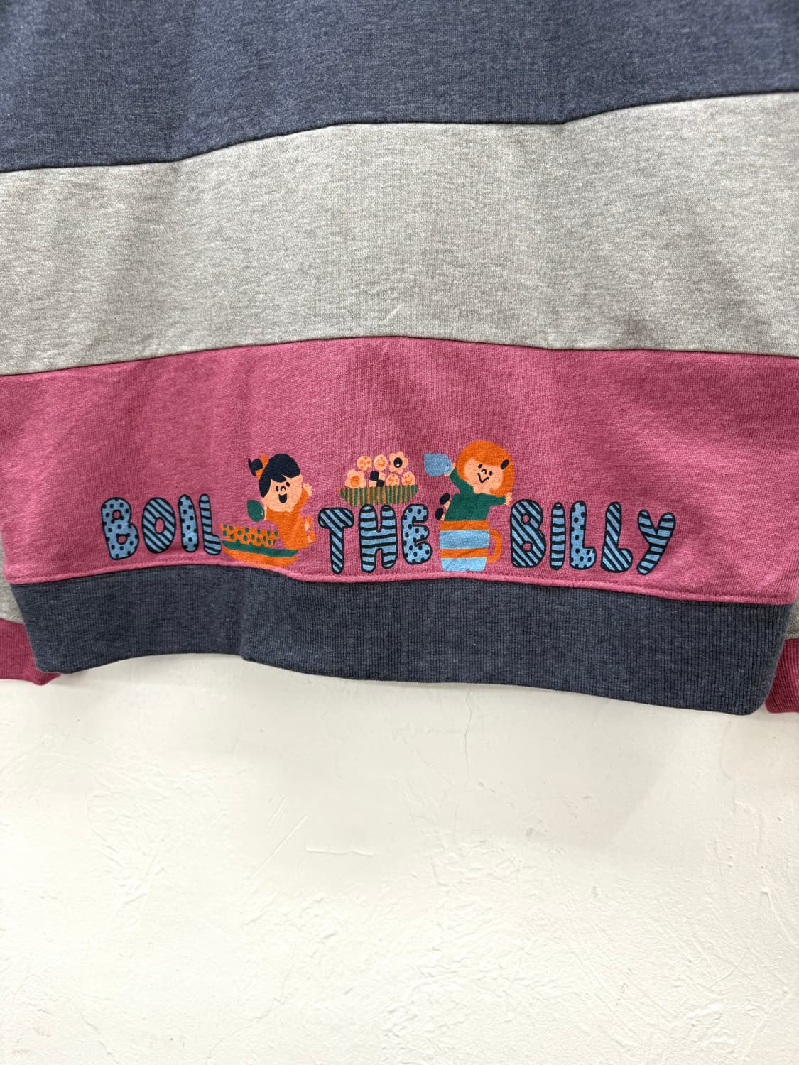 rough 아플리케 키치 스웻셔츠 상품이미지4