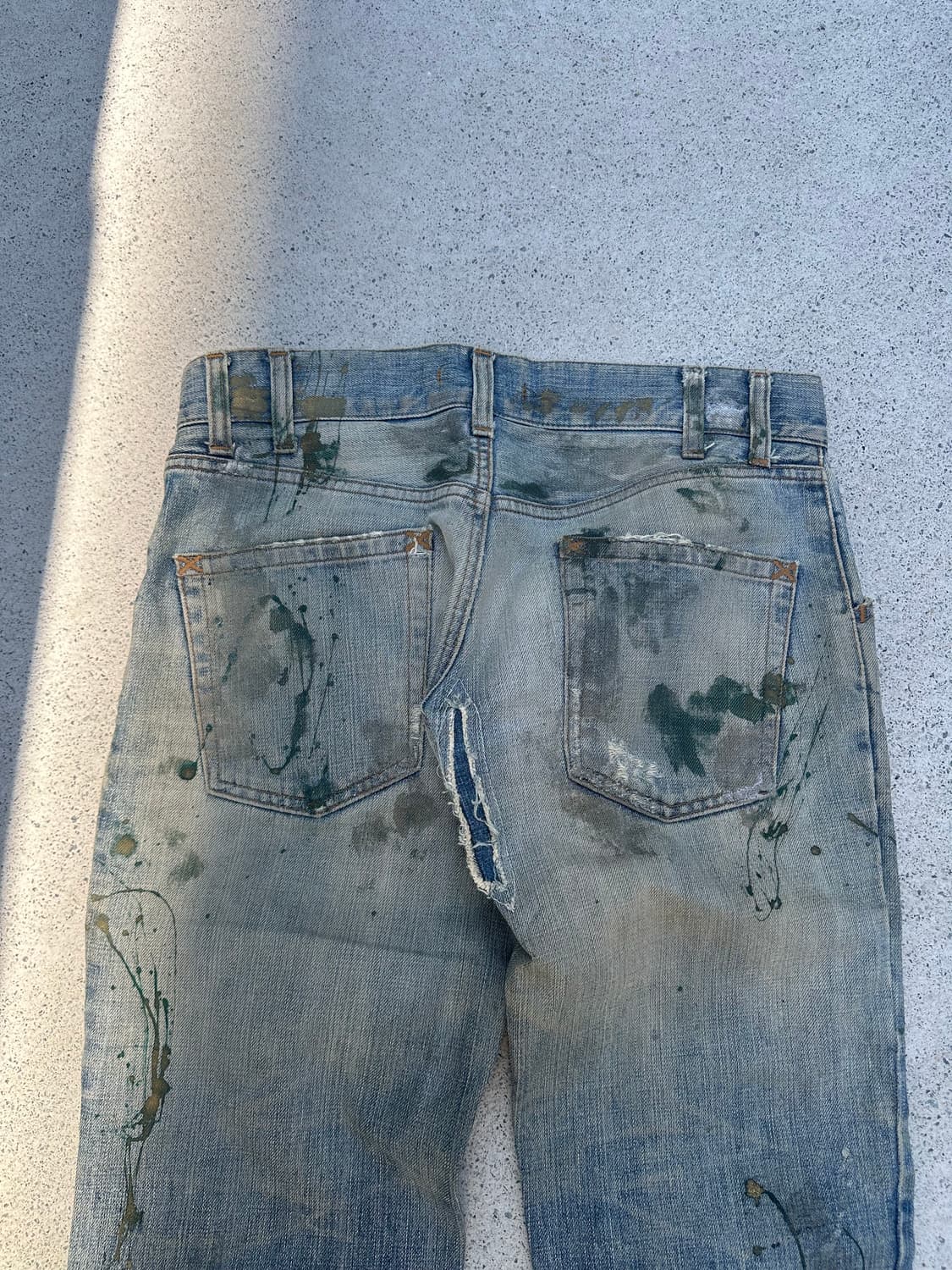 00’s Dolce & Gabbana painted denim 상품이미지7