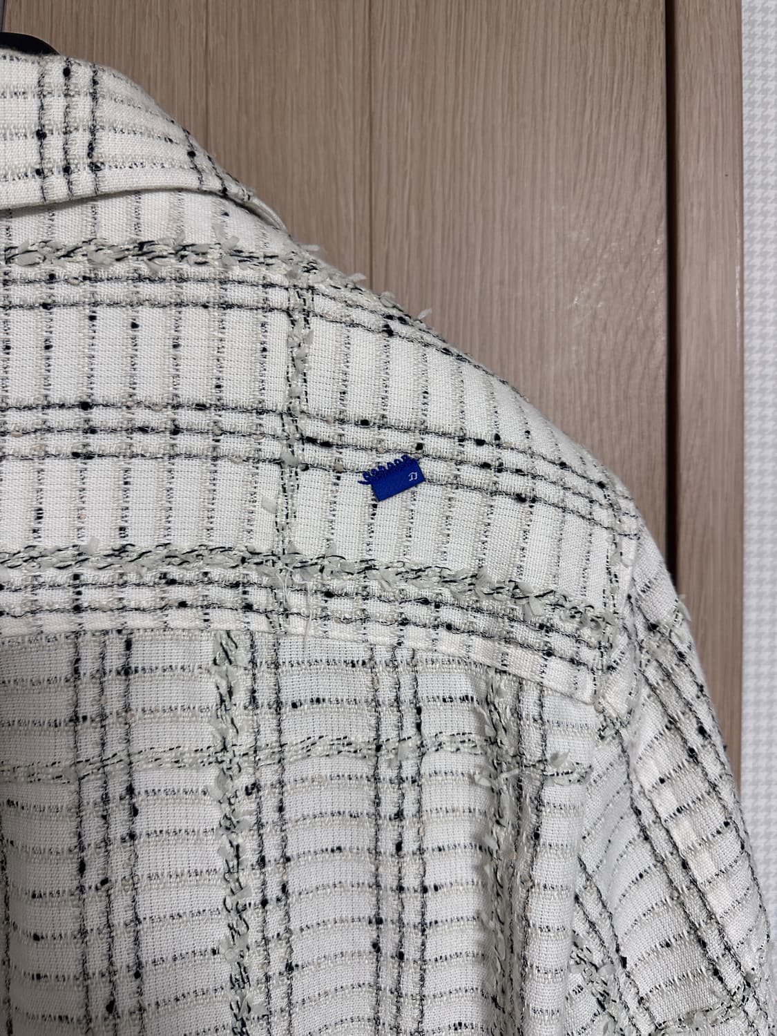 아더에러 트위드 셔츠 베이지 A1 사이즈 상품이미지6