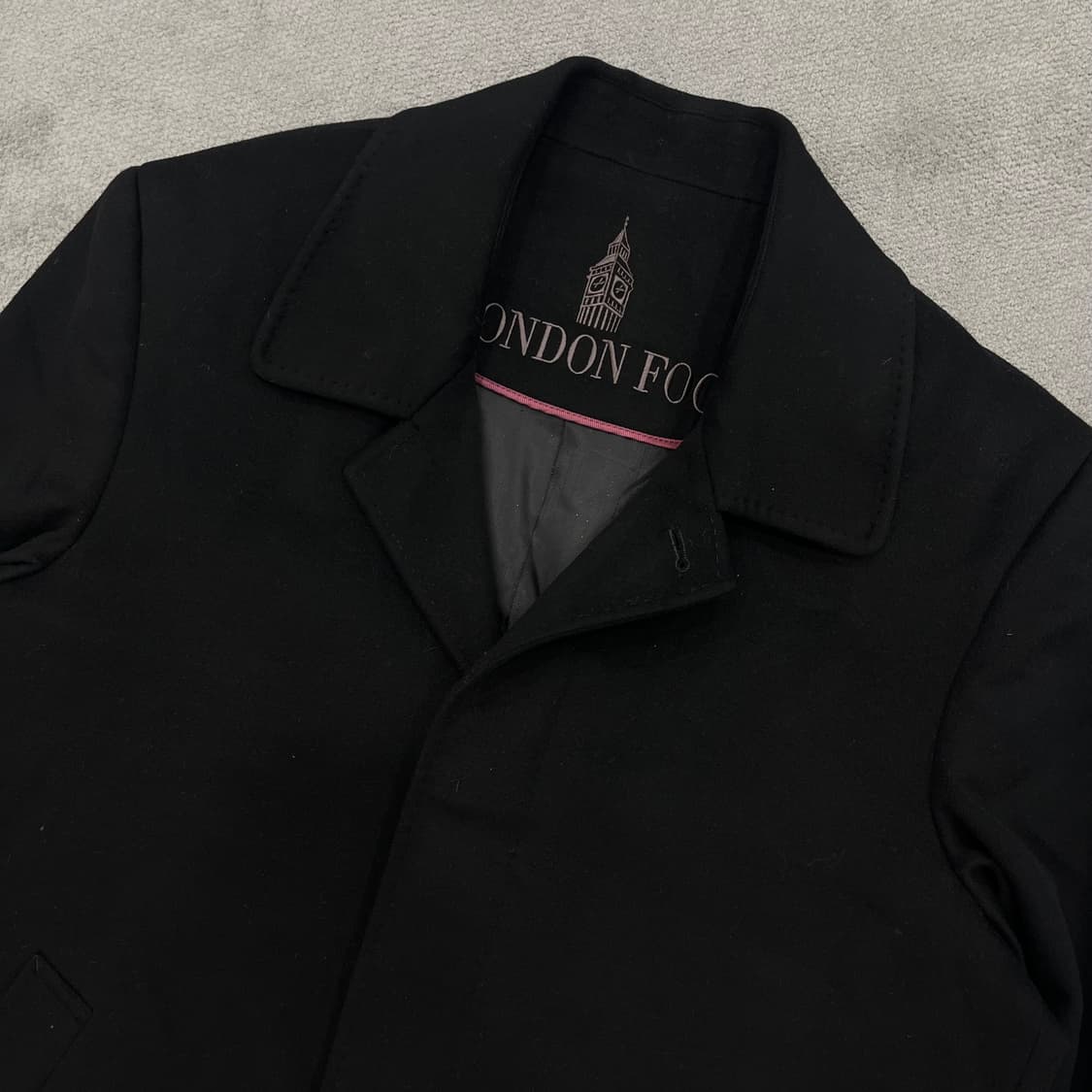 100 런던포그 캐시미어 미니멀 롱코트 상품이미지2