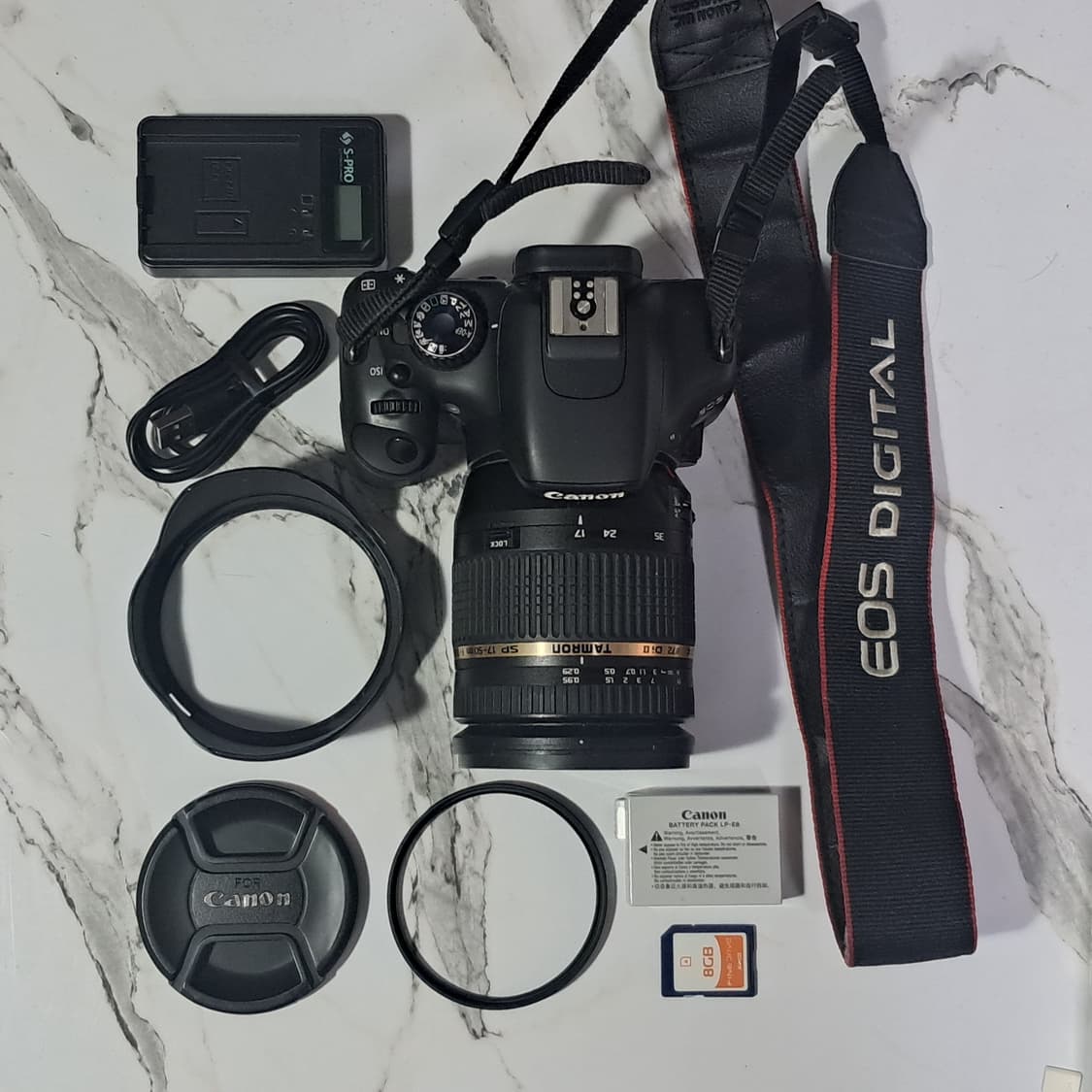 상태굿! 캐논 EOS 550D 바디 /탐론 SP 17-50mm 렌즈 상품이미지8