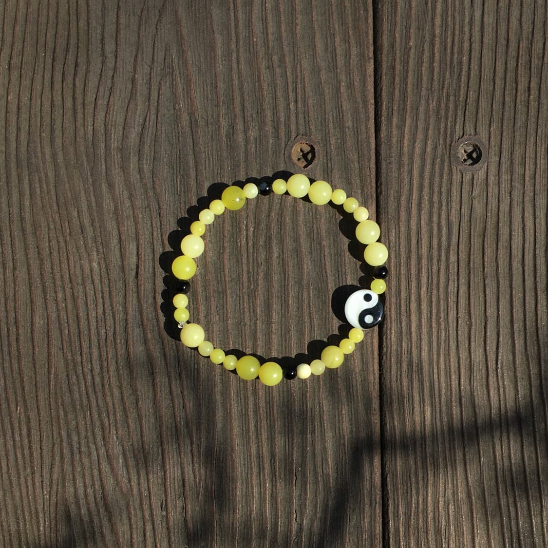 lime yin-yang bracelet 상품이미지1