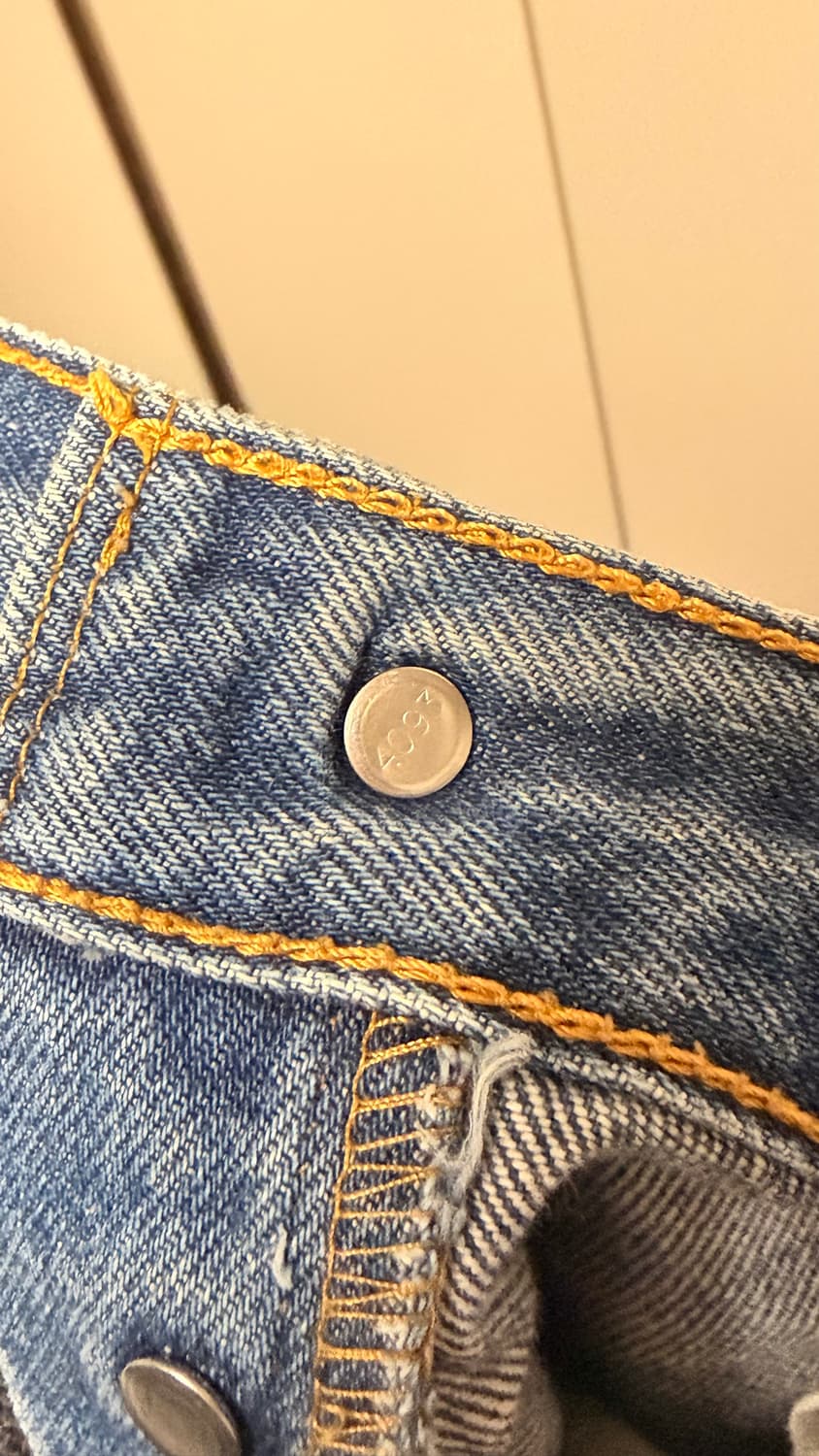 리바이스 501xx 00's 연청 데님팬츠 상품이미지7