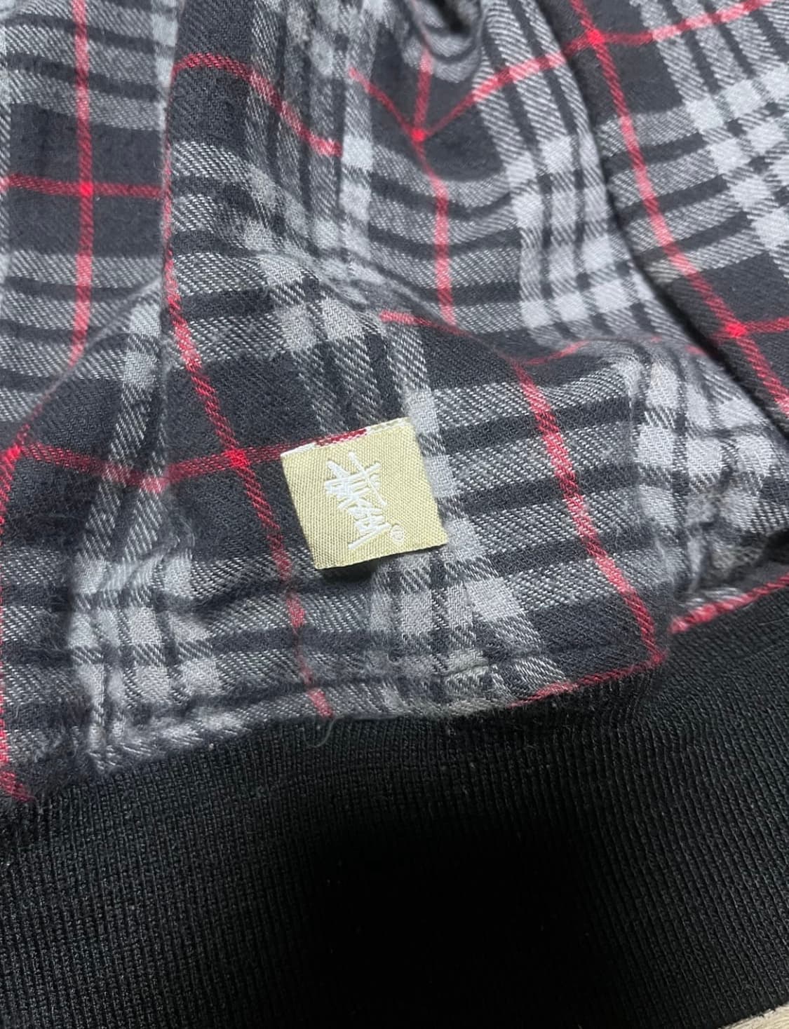 스투시 안감 체크 코튼 봄버 자켓 상품이미지8