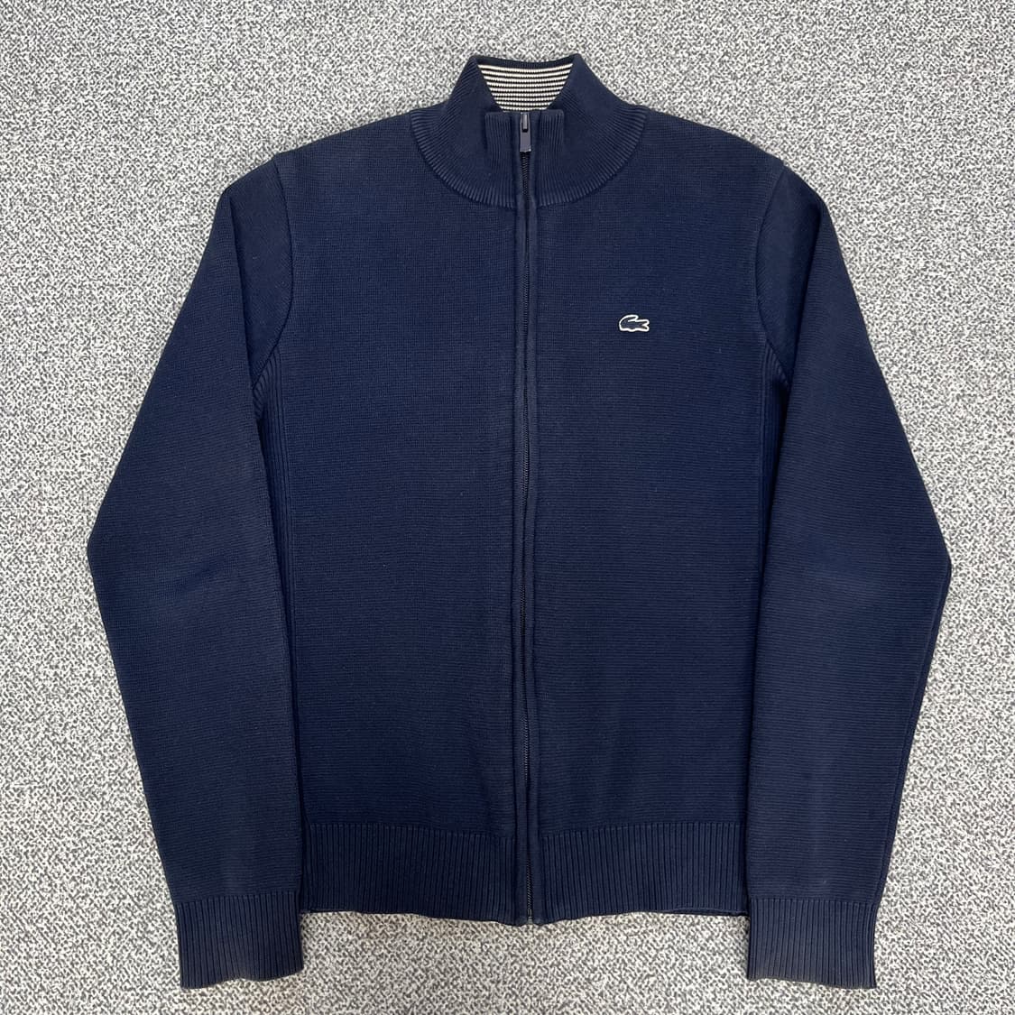 <라코스테 딱붙 니트 집업> No.1430 상품이미지3