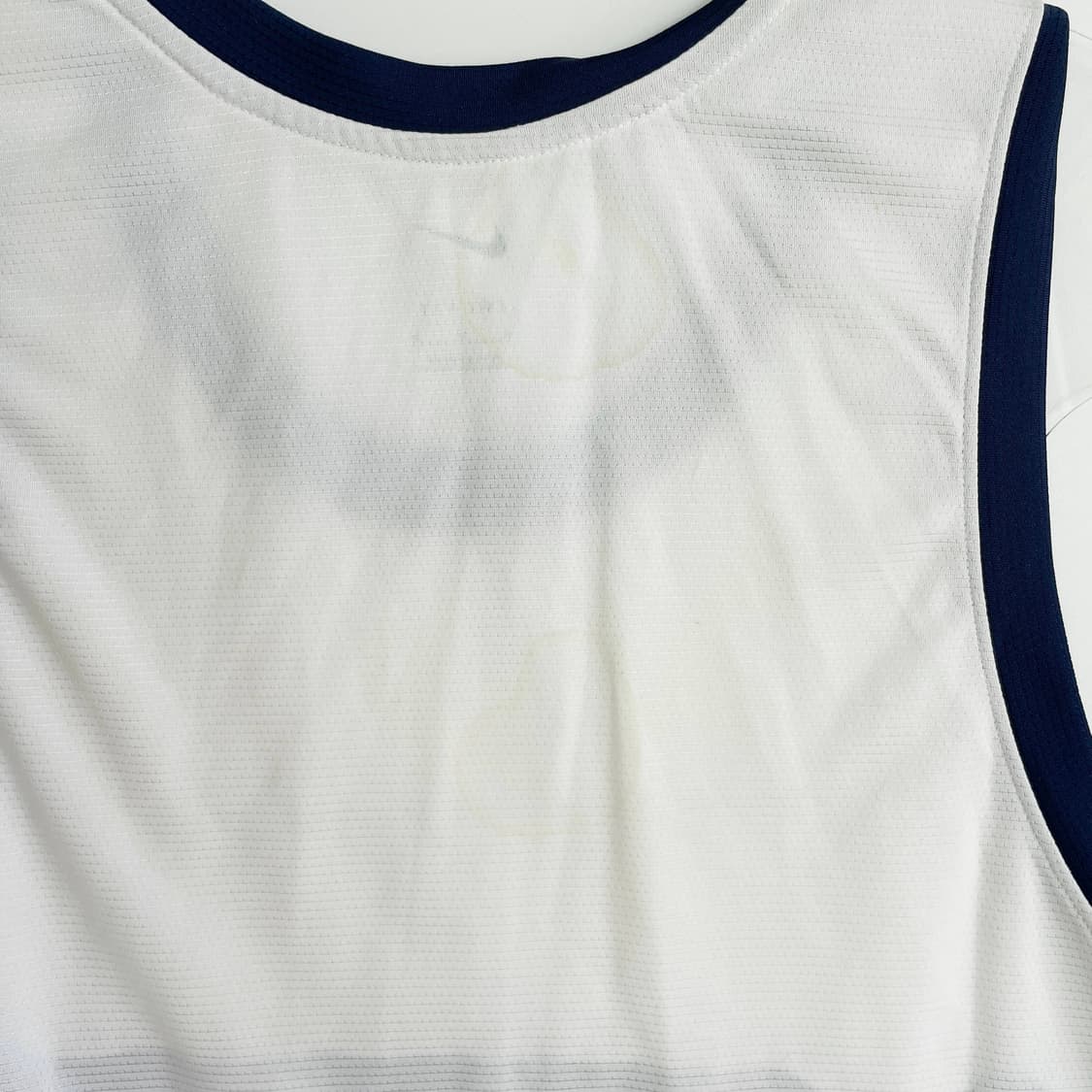   D2 나이키 드라이핏 베스킷볼 저지 화이트 95사이즈  상품이미지5