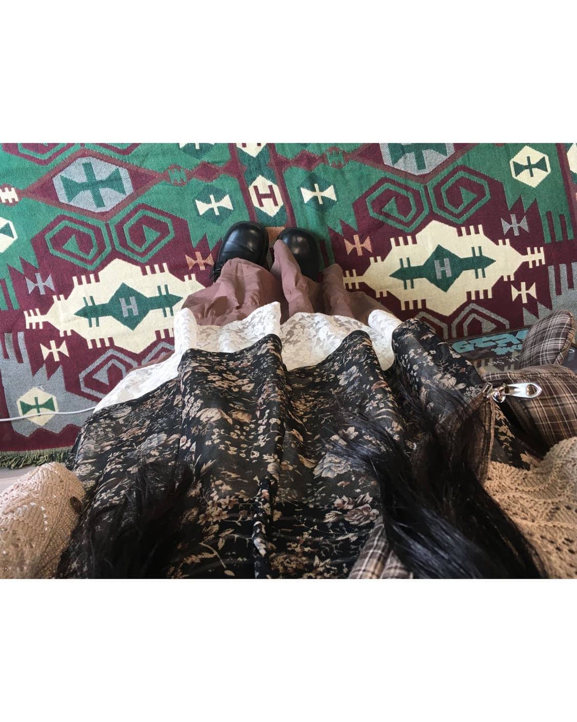 mocha lace bloom set (4ps) 상품이미지4