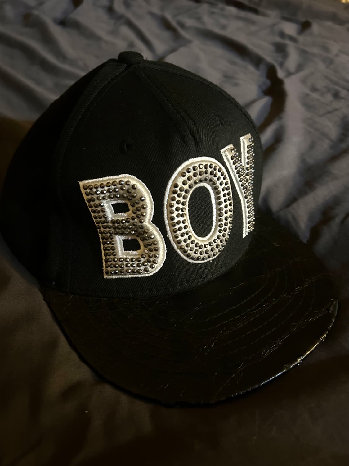 Boy London Stud Leather Cap 상품이미지2