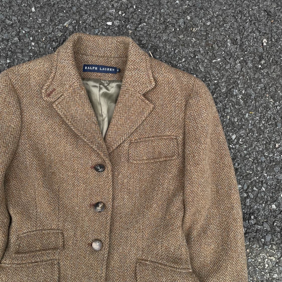 Polo Vintage 트위드 재킷 상품이미지4