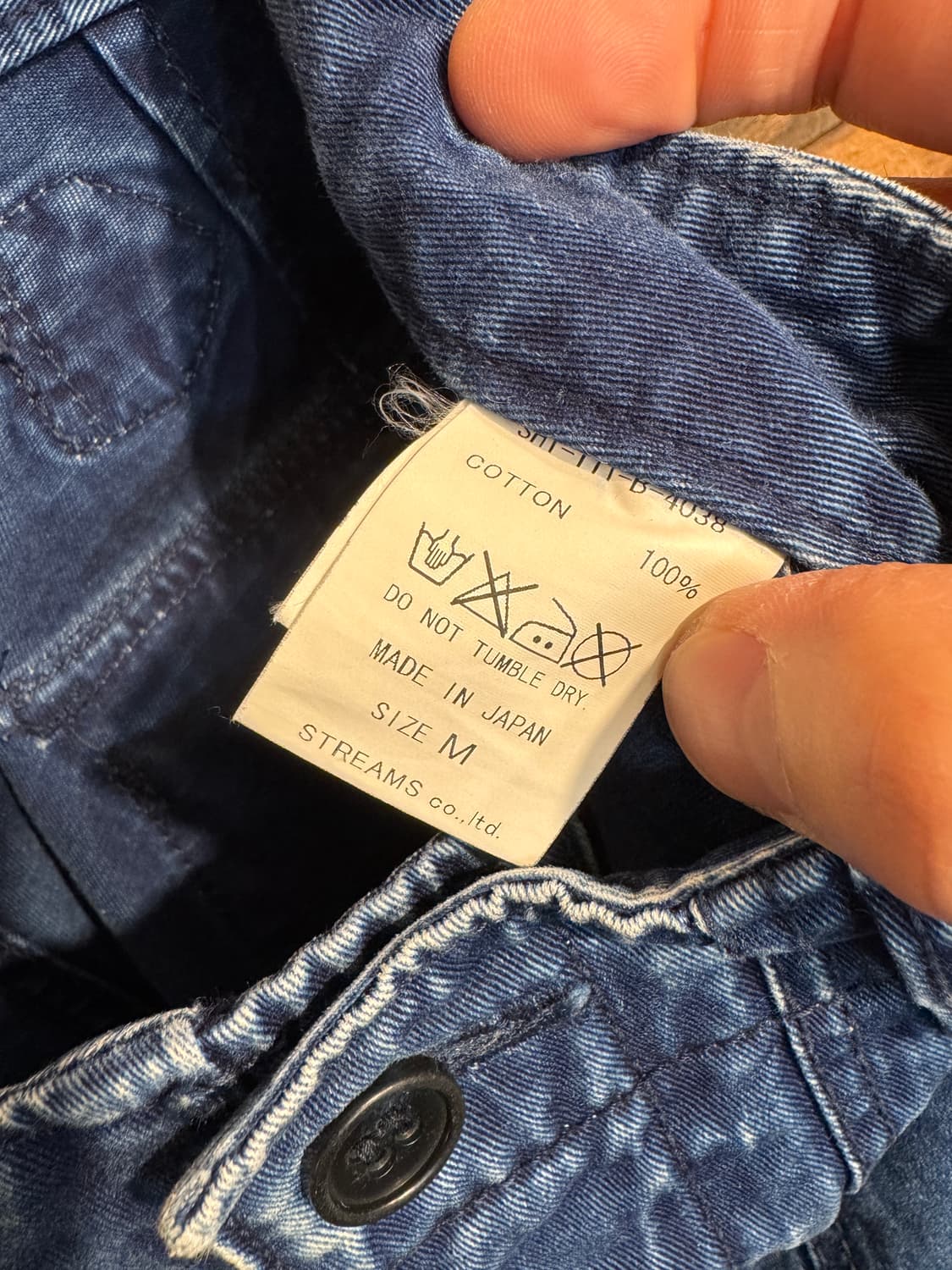 Three Blind Mice Indigo Fatigue Pants 상품이미지9