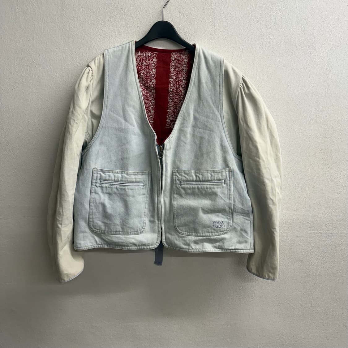 보카바카 (vocavaca) 페이즐리 리버시블 양면 자켓 상품이미지1