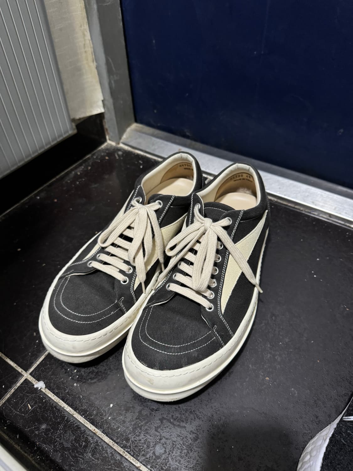 릭오웬스 다크쉐도우 빈티지스니커즈 릭반스 (43) 상품이미지1