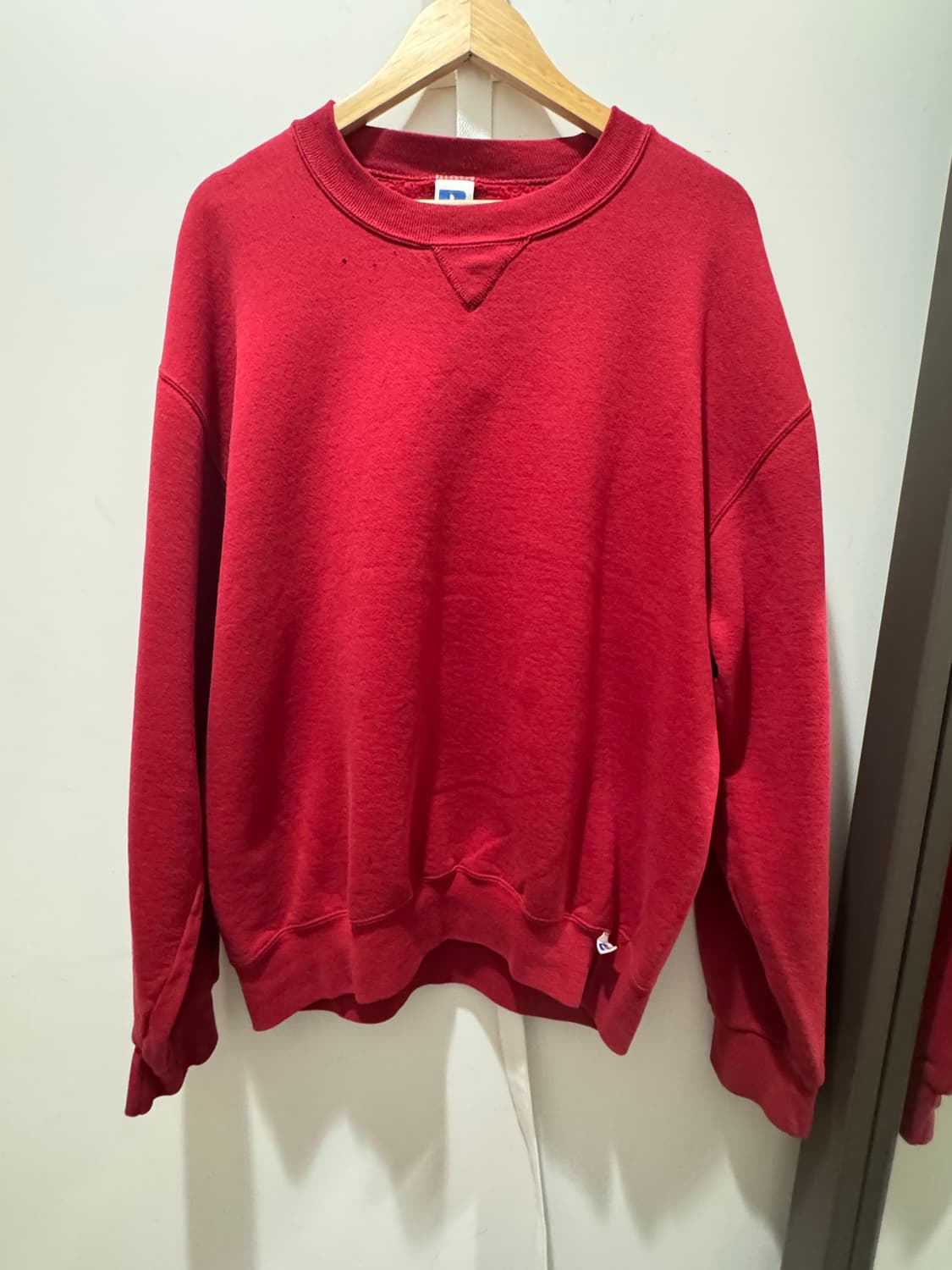 러셀 애슬레틱 스웻셔츠 레드 L 상품이미지1