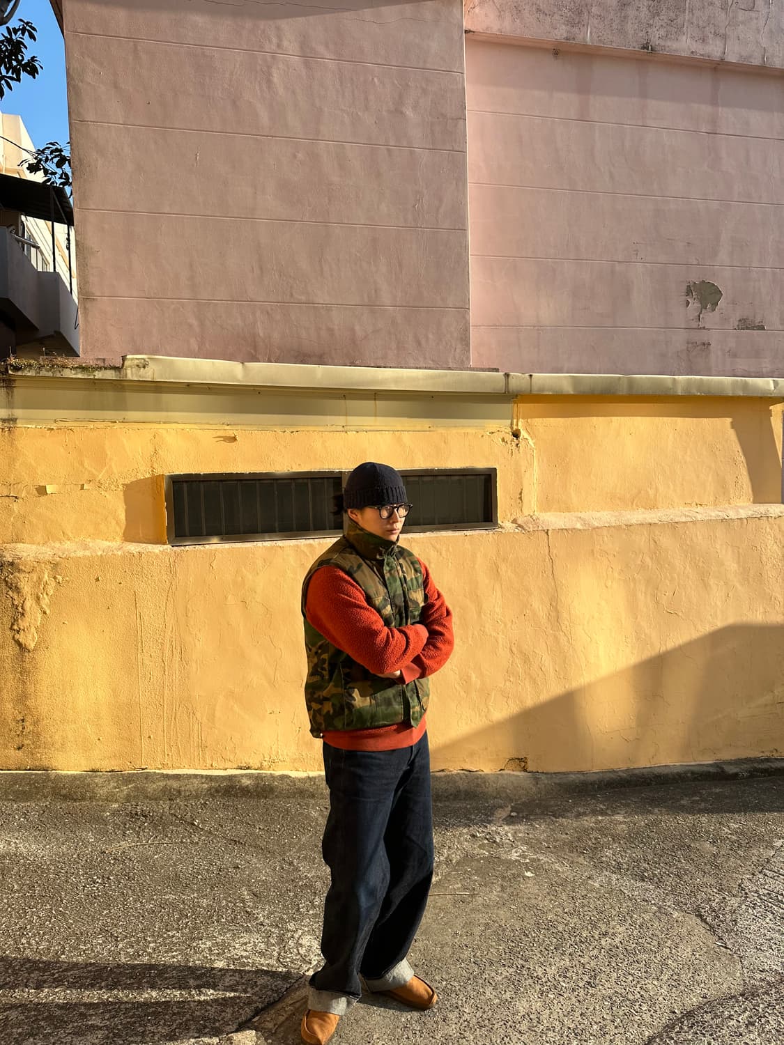 빈티지 밀리터리 조끼 상품이미지10