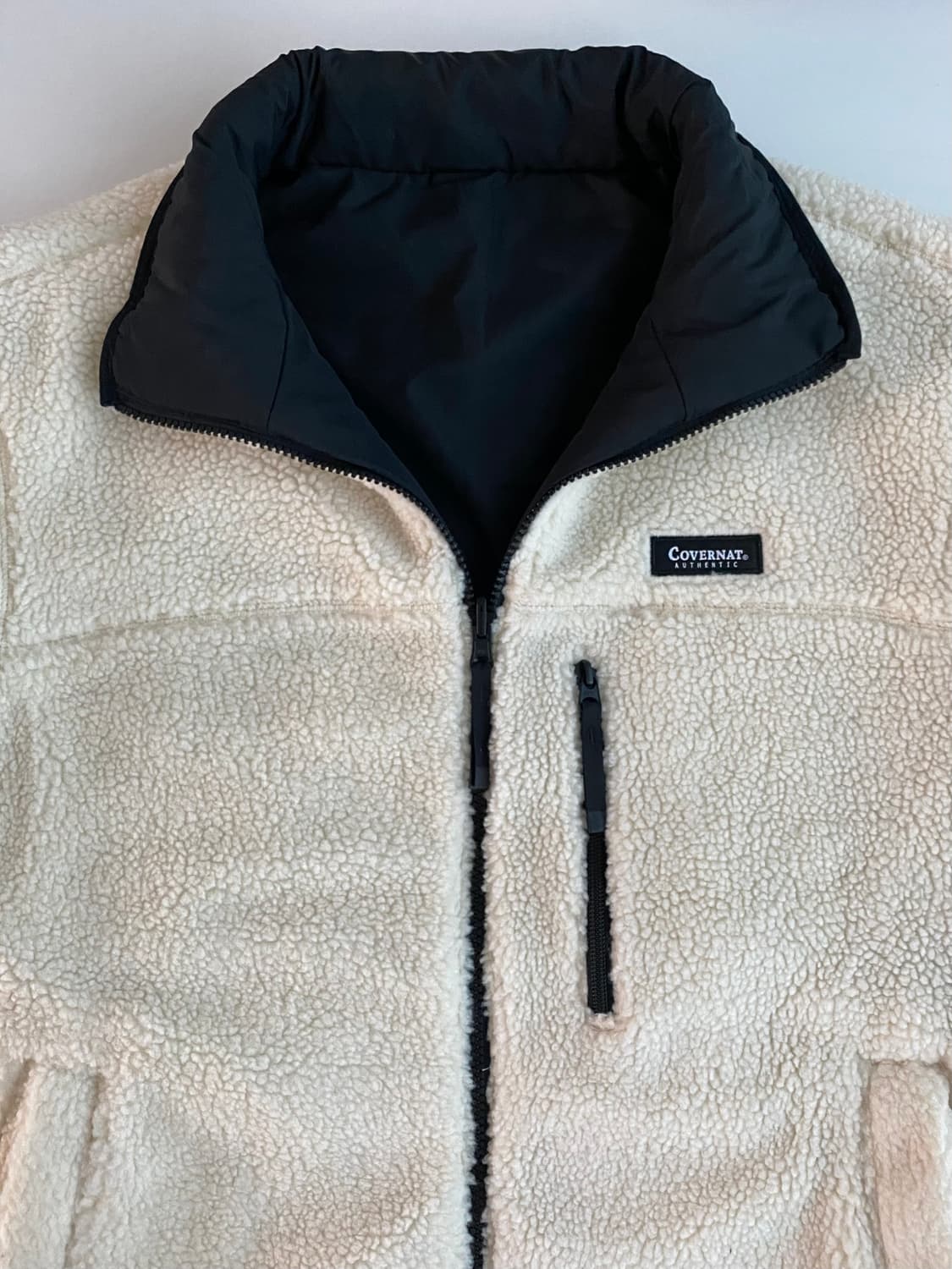 커버낫 리버시블 후리스점퍼 상품이미지5