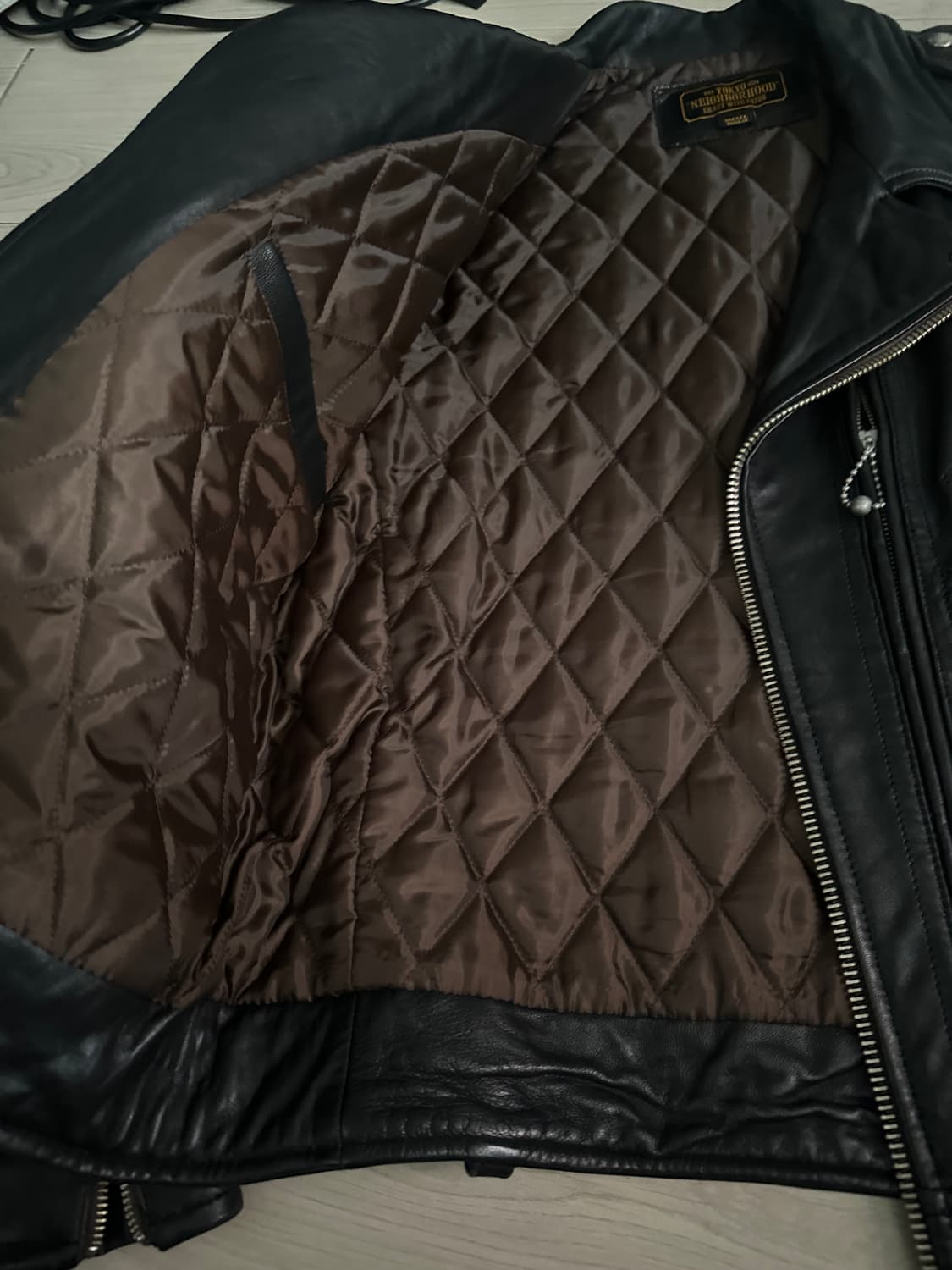 네이버후드 17AW 라이더 자켓 상품이미지6