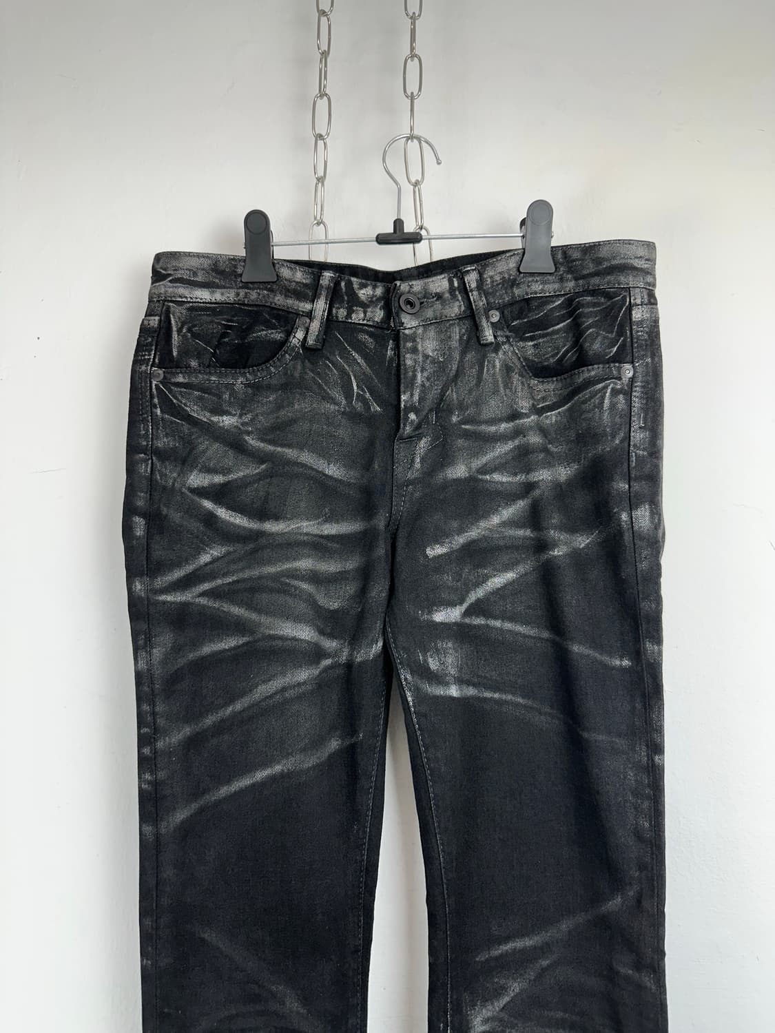 Civarize Metallic Coated Wrinkle Denim  상품이미지5