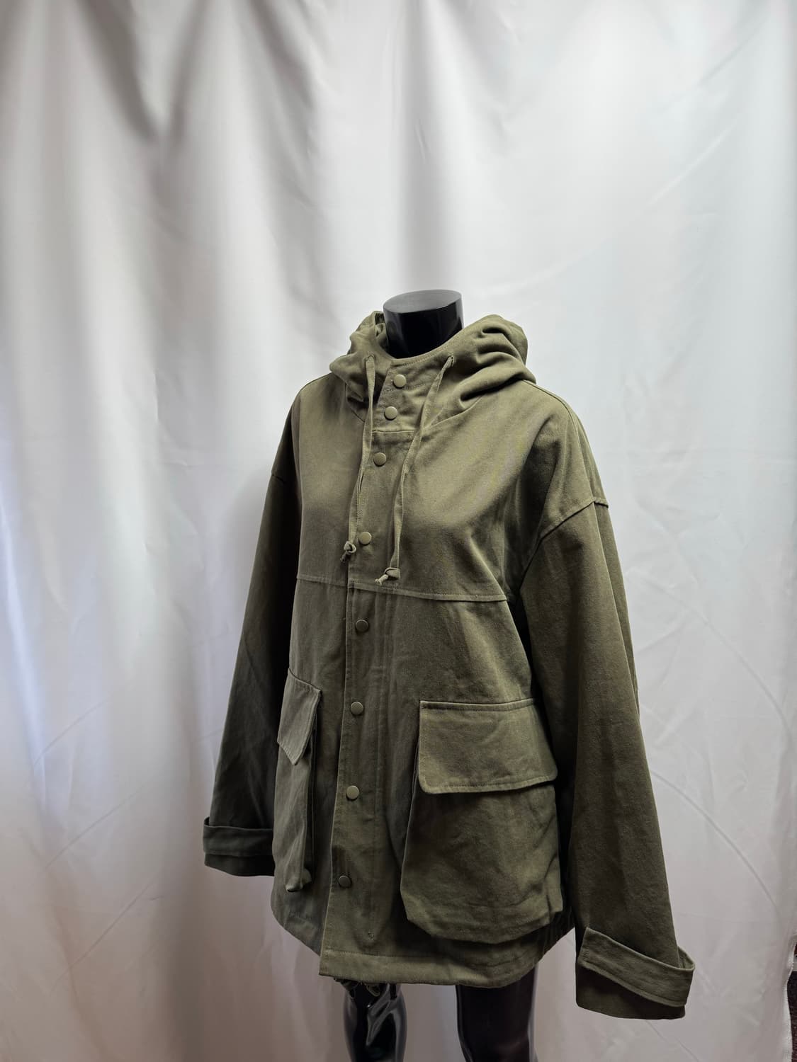 피쉬테일 후드 집업 상품이미지1