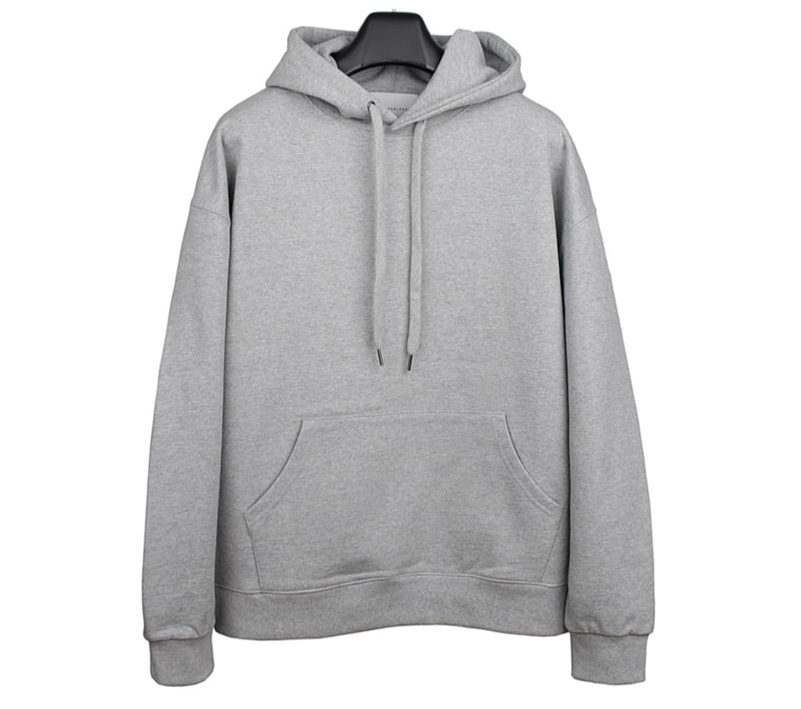 [S] 퍼스널팩 프리미엄 솔리드 후드티 오버핏 멜란지 그레이 판매 상품이미지1