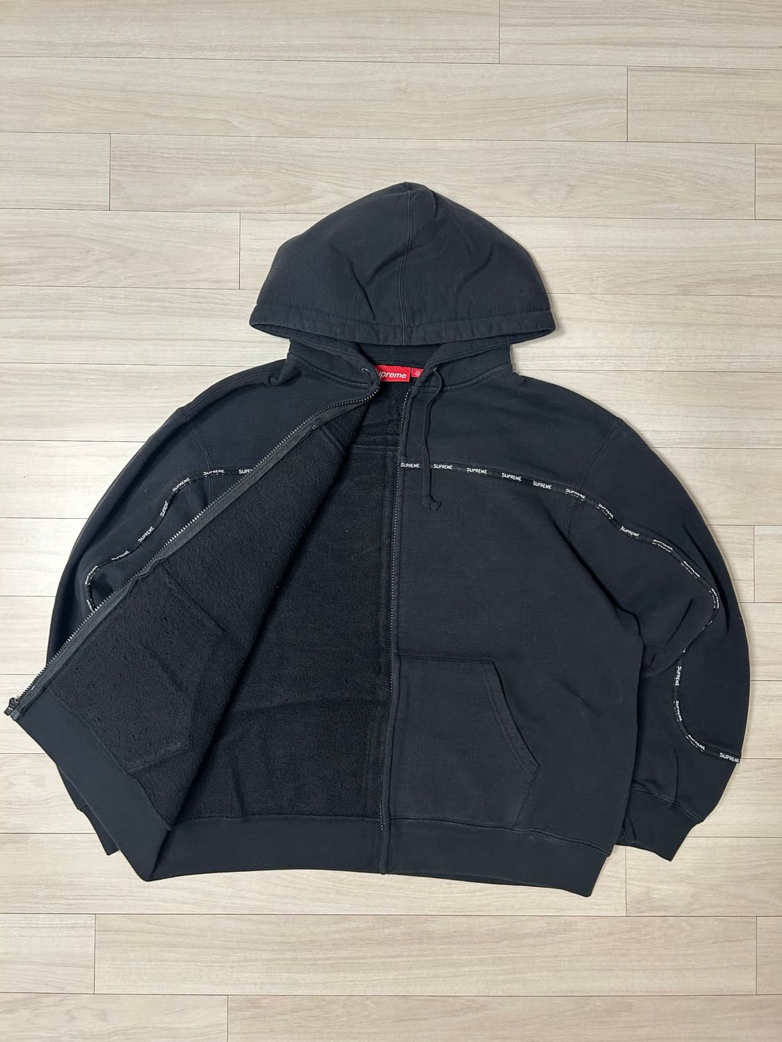 (M) 슈프림 파이핑 후드집업-25fw 상품이미지2