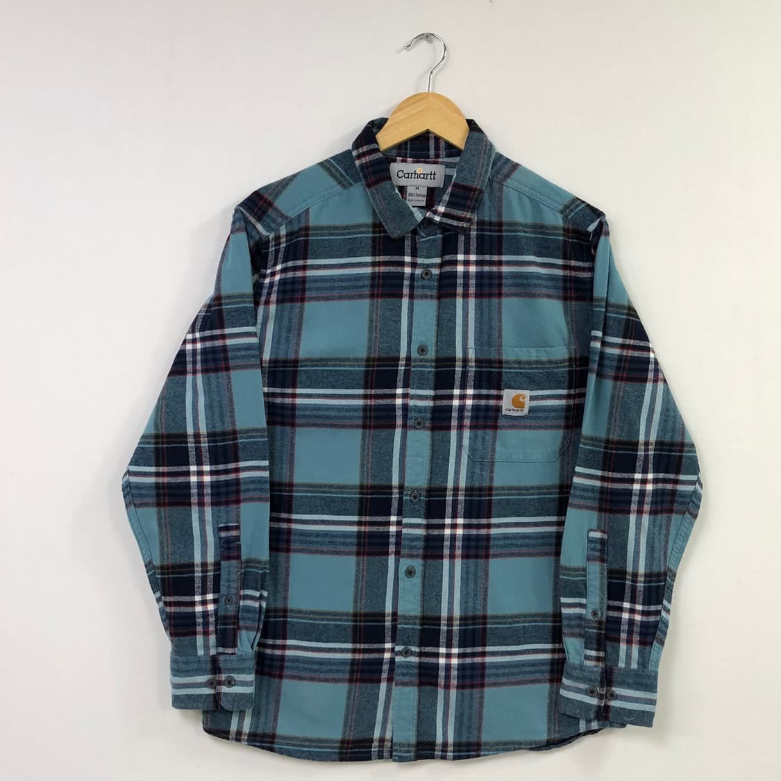 100 칼하트 체크 워크 셔츠 상품이미지2