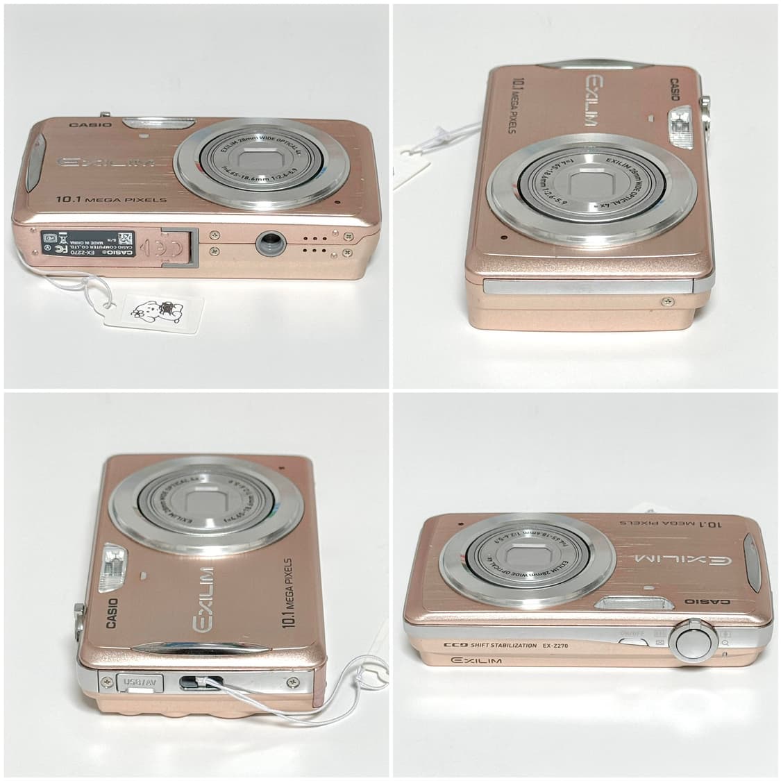 카시오 엑슬림 Z270 로즈골드 빈티지디카 상품이미지5