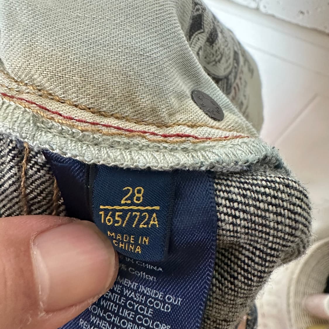 우먼24 폴로 랄프로렌 데님 청바지 상품이미지5