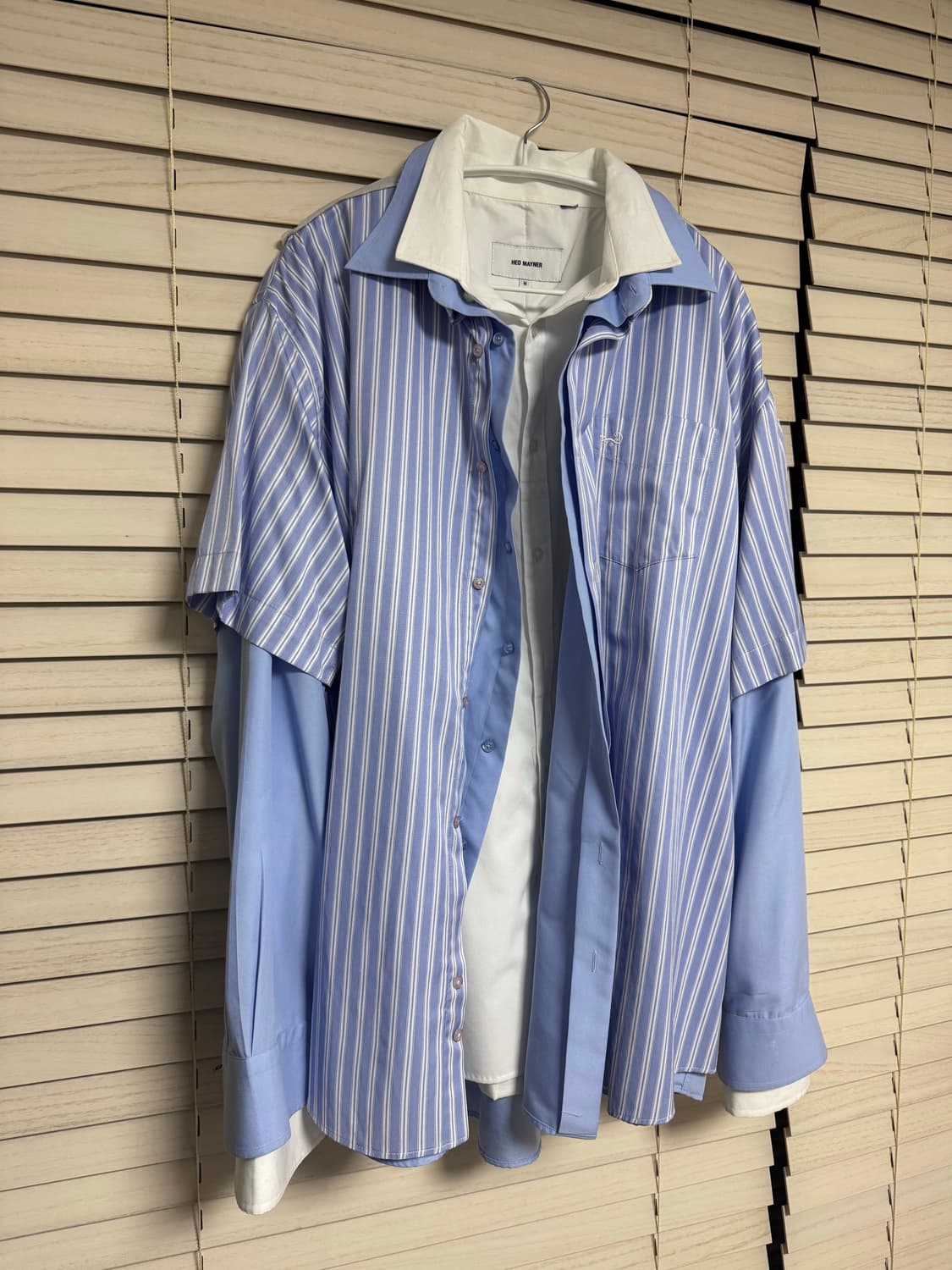 헤드메이너 19ss 레이어드 셔츠 상품이미지2