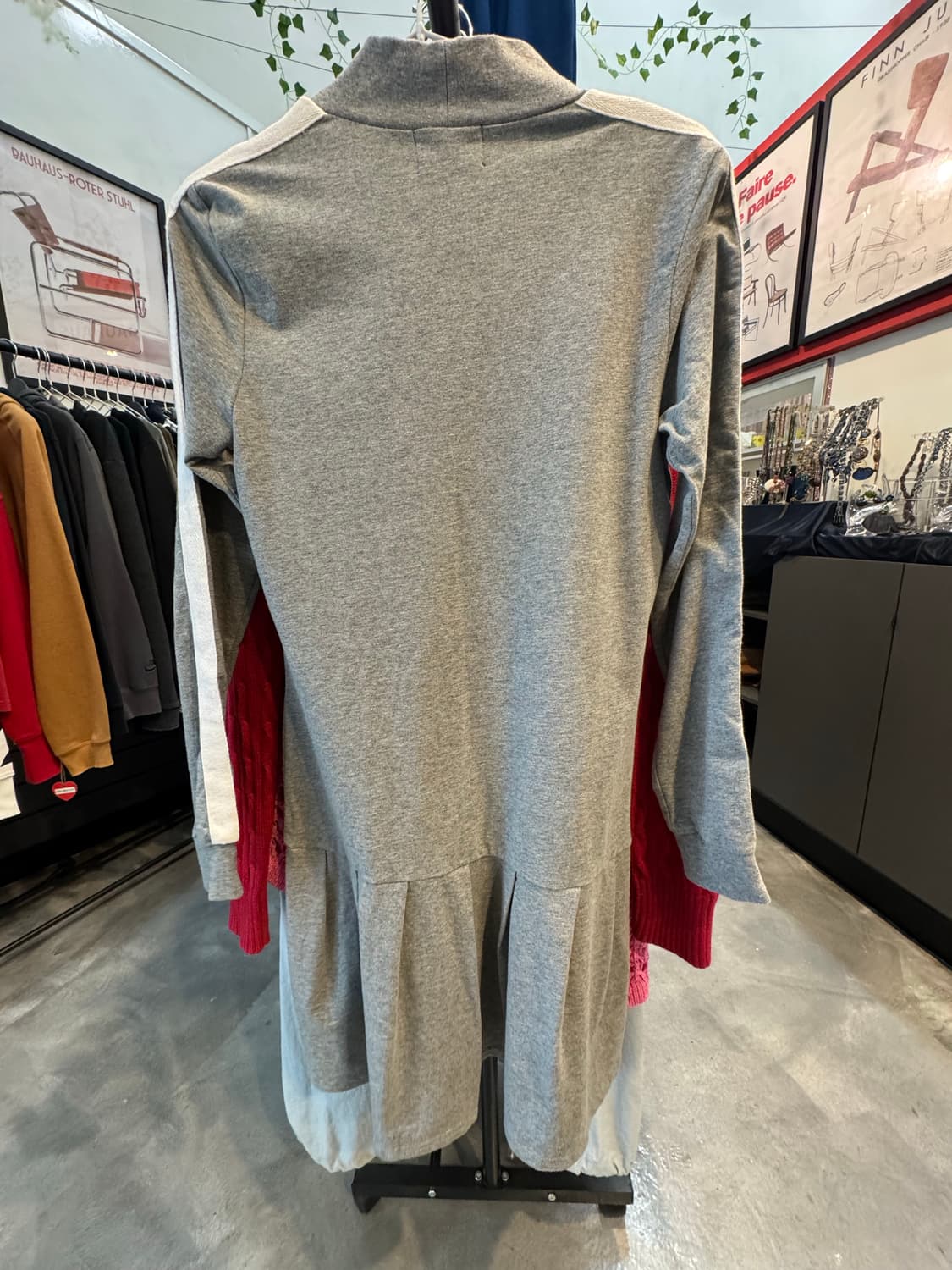 Stüssy 스투시 터틀넥 플레어 원피스 (그레이) 상품이미지6