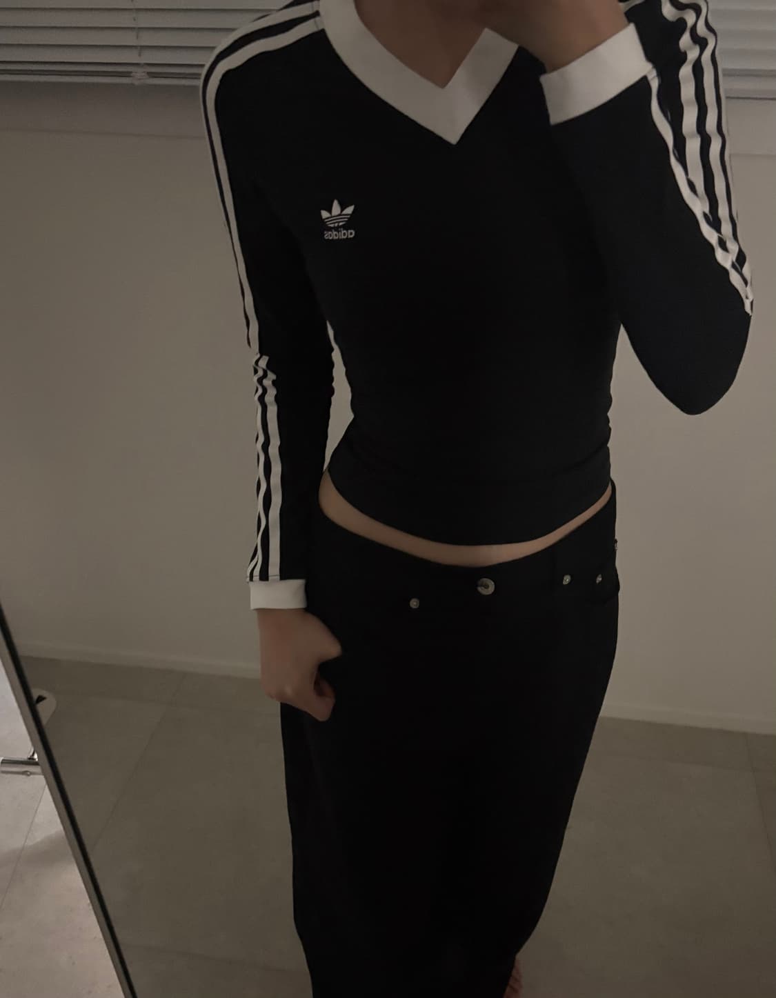 딱붙)아디다스 긴팔티 상품이미지2