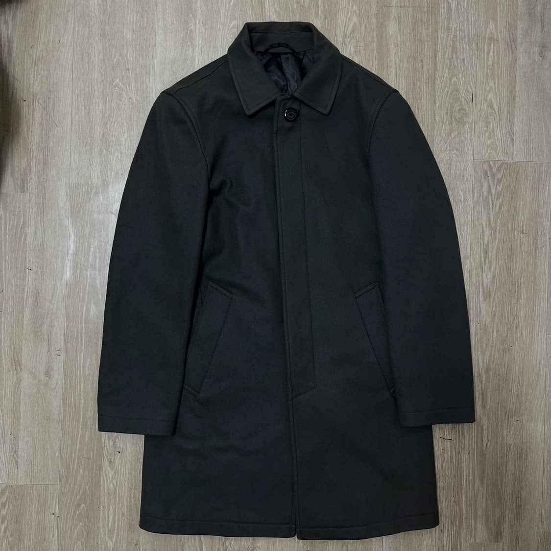 DKNY 뉴욕 남성 클래식 싱글 맥코트 38 상품이미지1