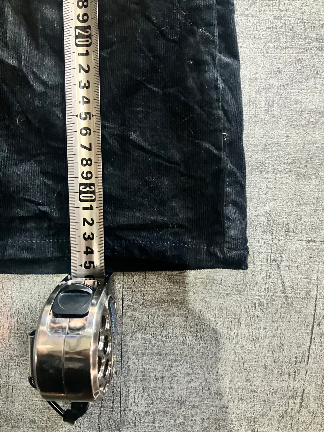 일본빈티지 Zadig 핀터깔y2k 딱붙핏 백로고 미니스커트 상품이미지4