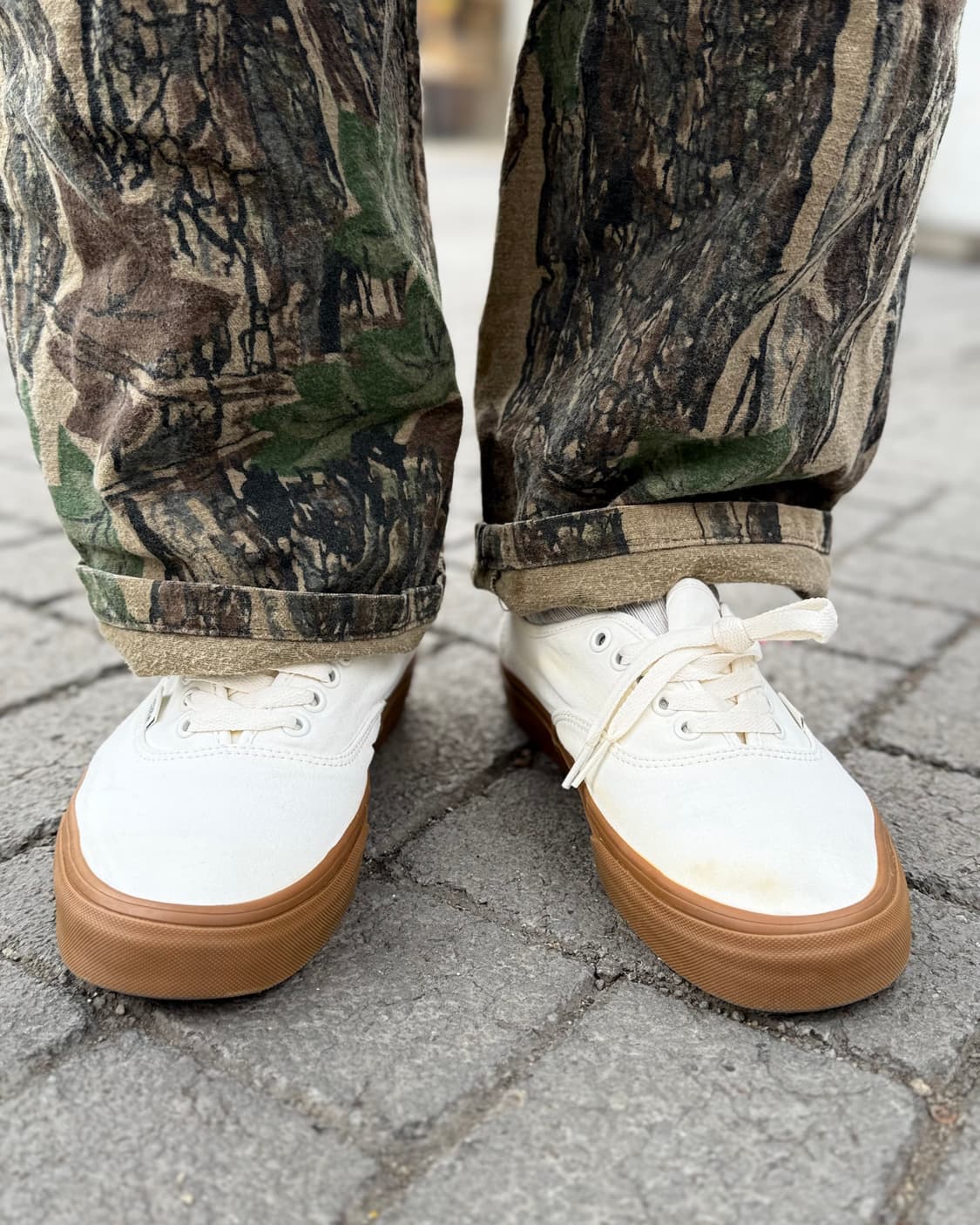 반스 어센틱 마시멜로 검 US10 상품이미지8