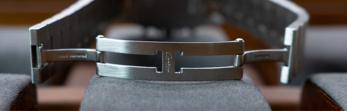 까르띠에 산토스 갈베 크로노 콤비 LM 시계 상품이미지5