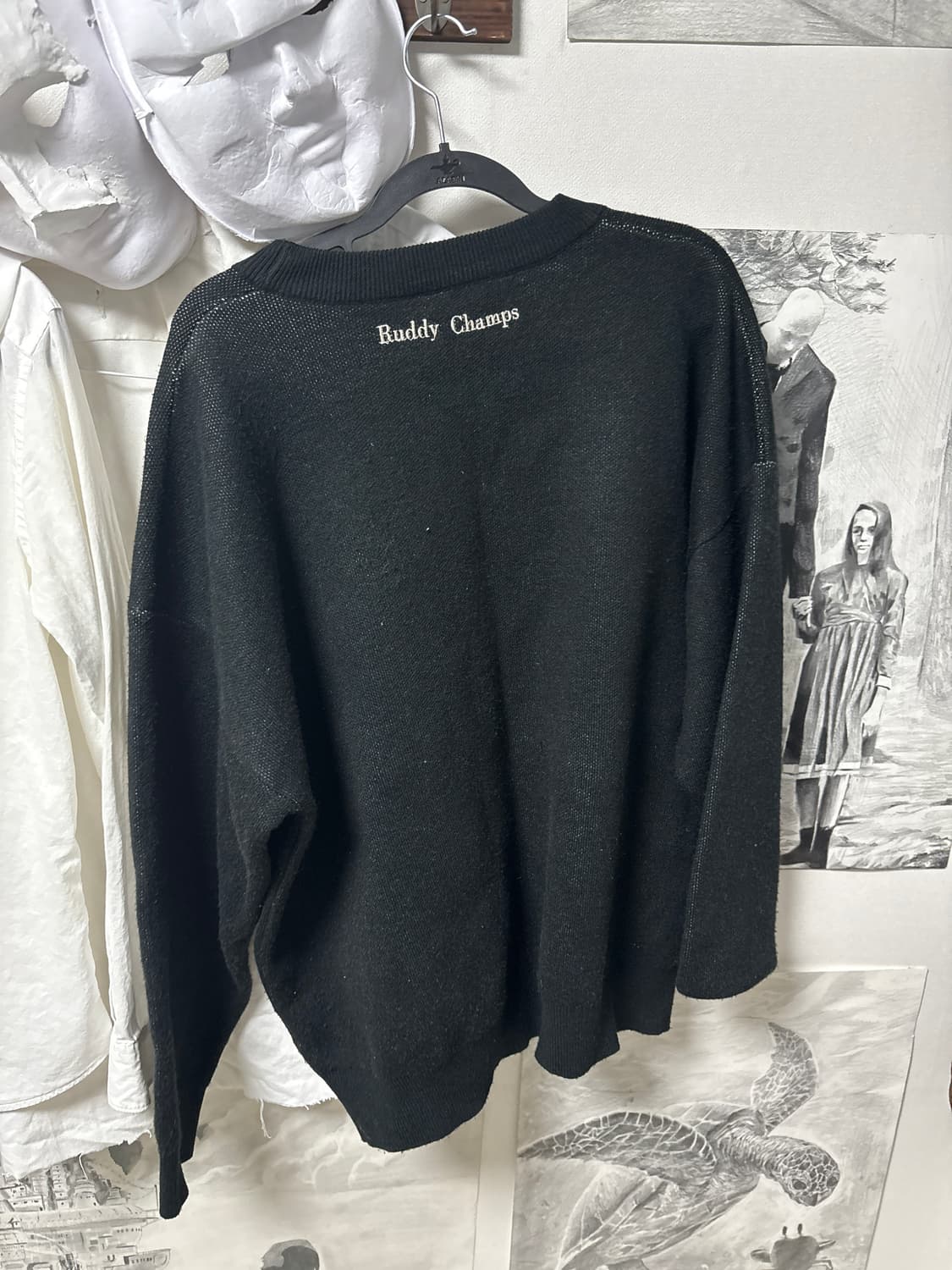 본챔스 고양이 니트 상품이미지2