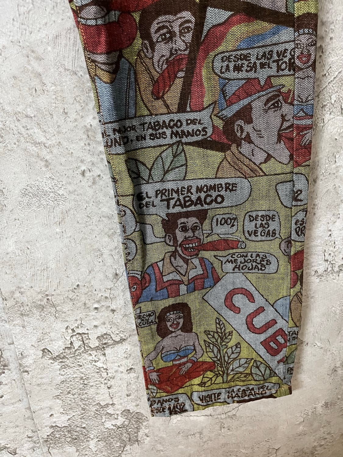 꼼데가르송옴므 2002 cuba 데님 상품이미지7