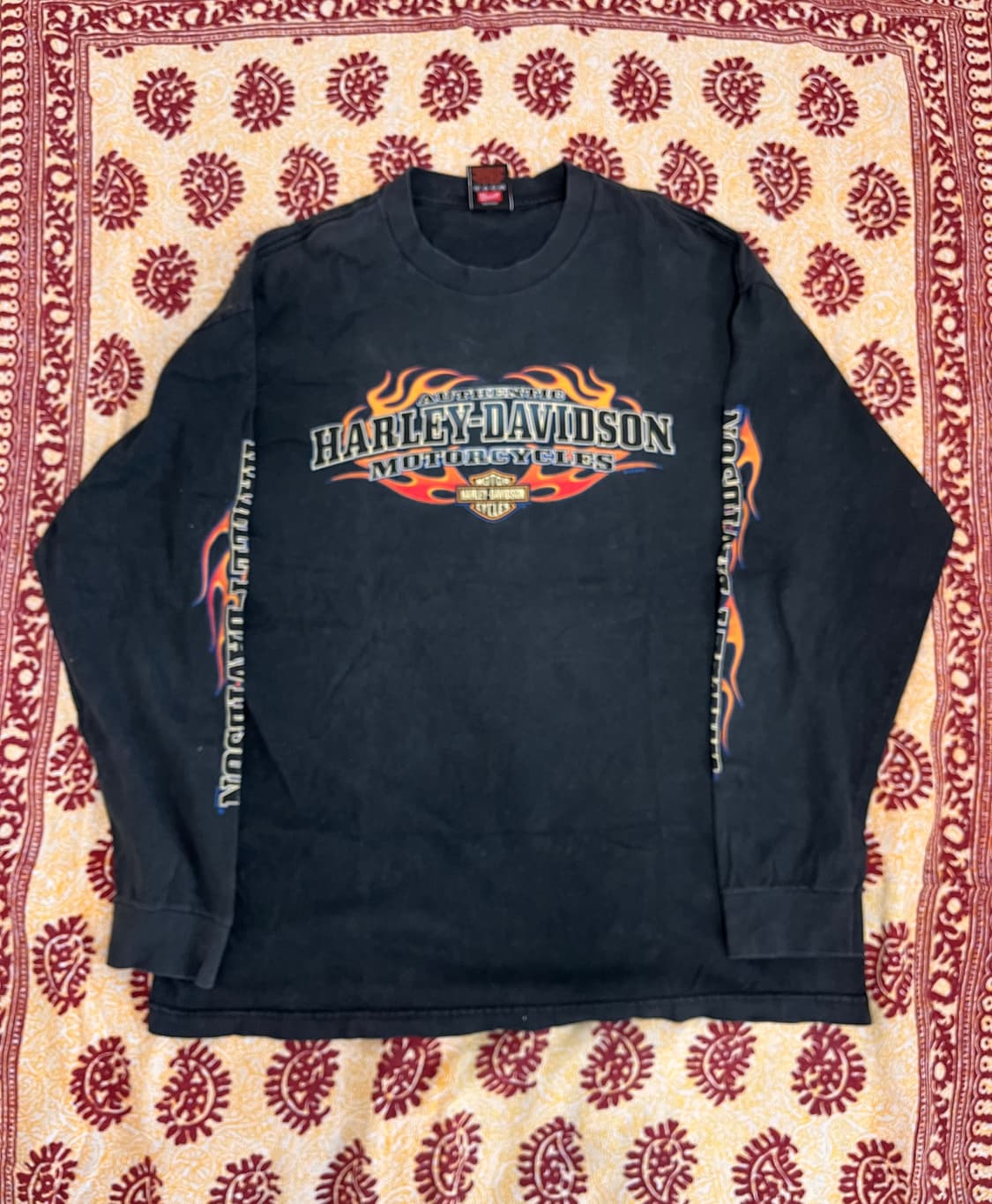 00s  할리데이비슨 플레임 롱슬리브 상품이미지1