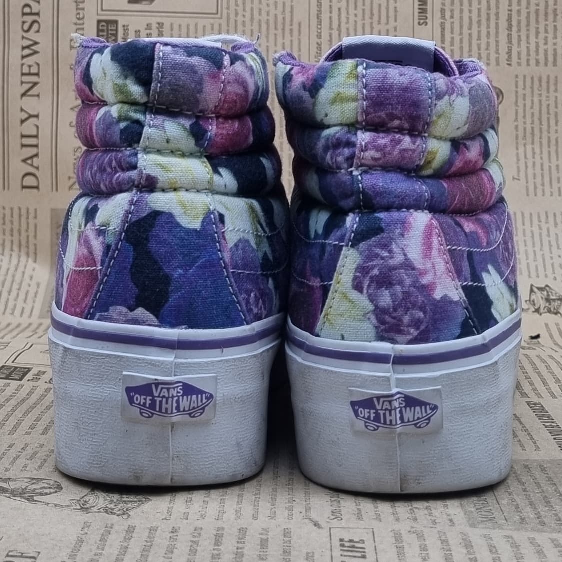 반스 SK8 플라워 플랫폼 여성하이탑235 상품이미지4