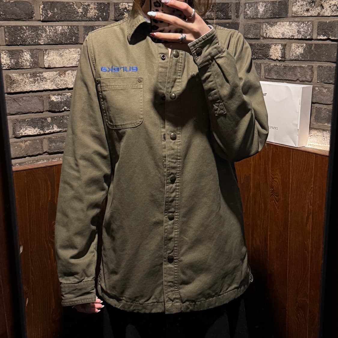 여S) BACKPACKER 워크웨어 버튼 셔츠 상품이미지10