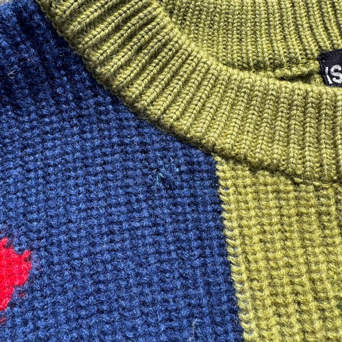 [M~L] Issey Miyake 이세이미야케 컬러블록 니트 상품이미지8